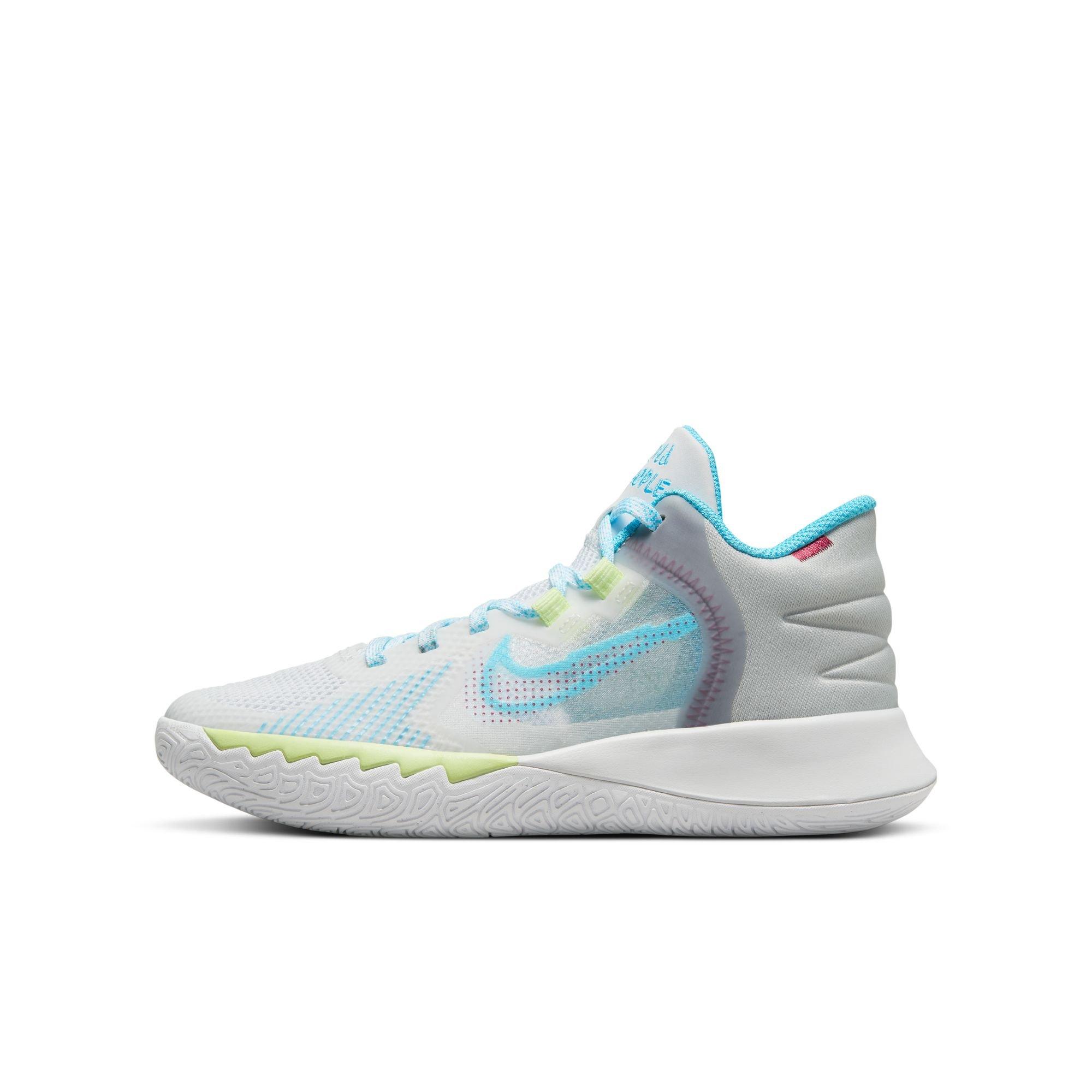 Nike Kyrie Flytrap 5 "White/Sweet Beet/Grey Chill" Grade School Boys' Shoe