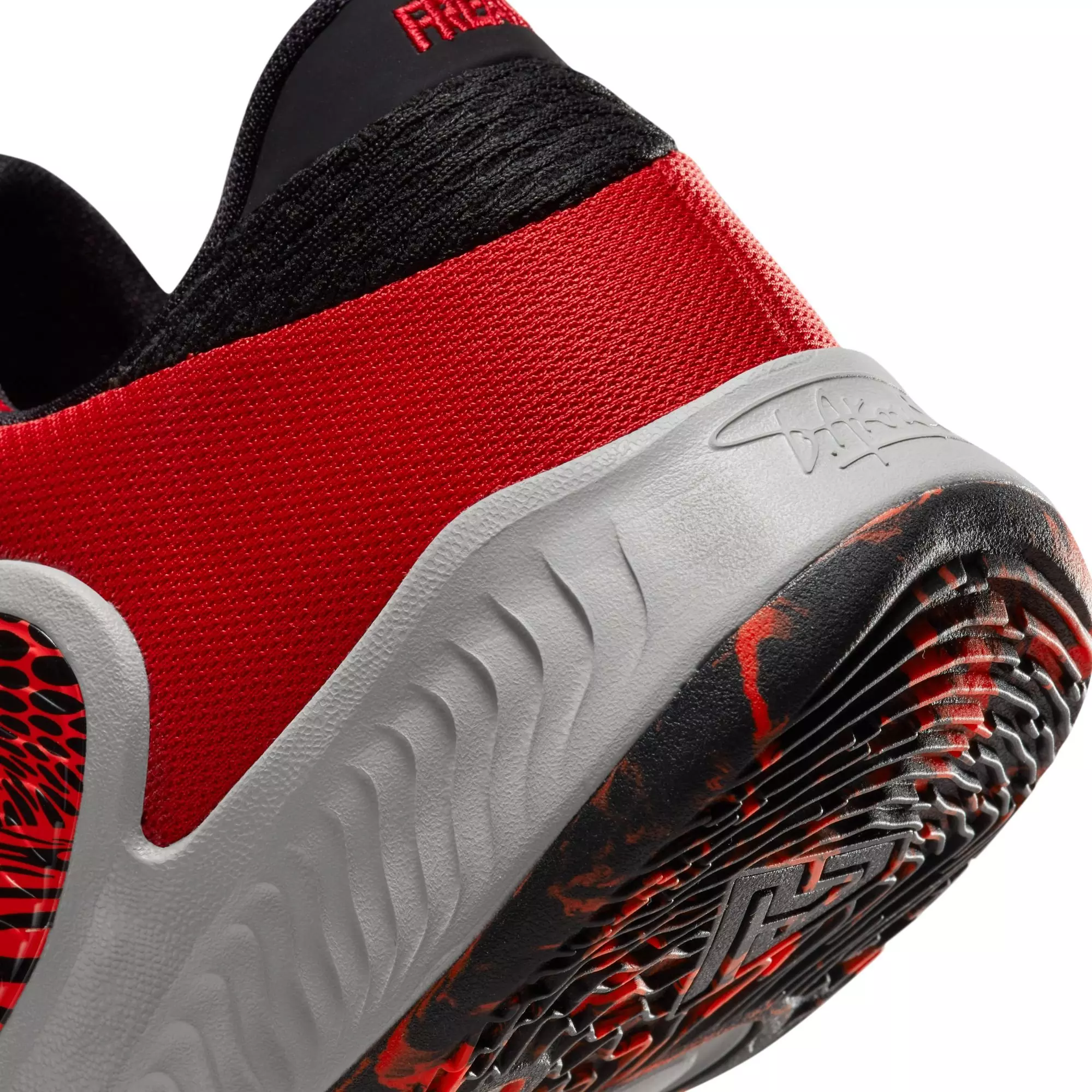 Nike Freak 4 "University Red/Bright Crimson" Grade School Boys' Basketball Shoe - RED/GREY