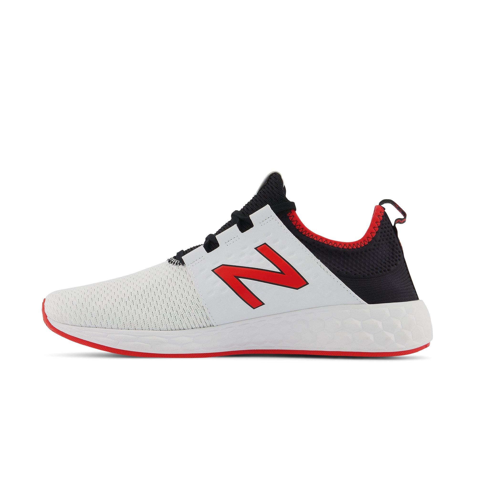 He aprendido partido Republicano entrar New Balance Fresh Foam Cruz v1 Reissue "White/Black/Red" Men's Shoe