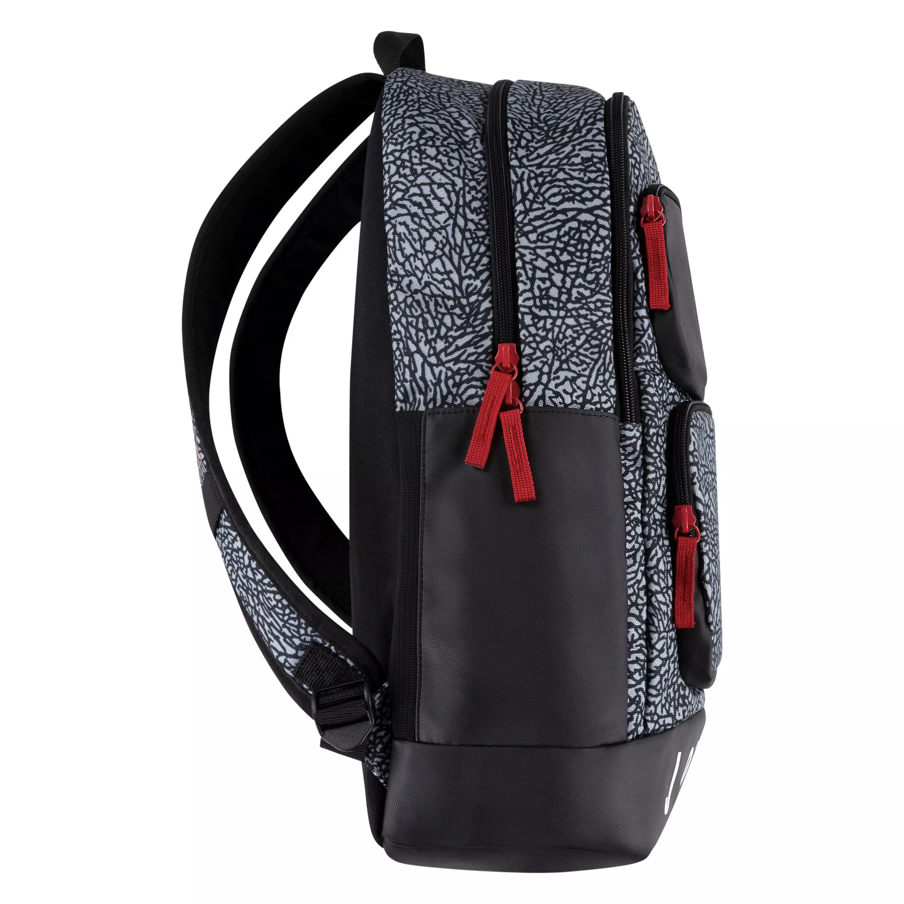 Jordan HBR Essential Backpack-Black/White/Grey - BLACK/WHITE/GREY