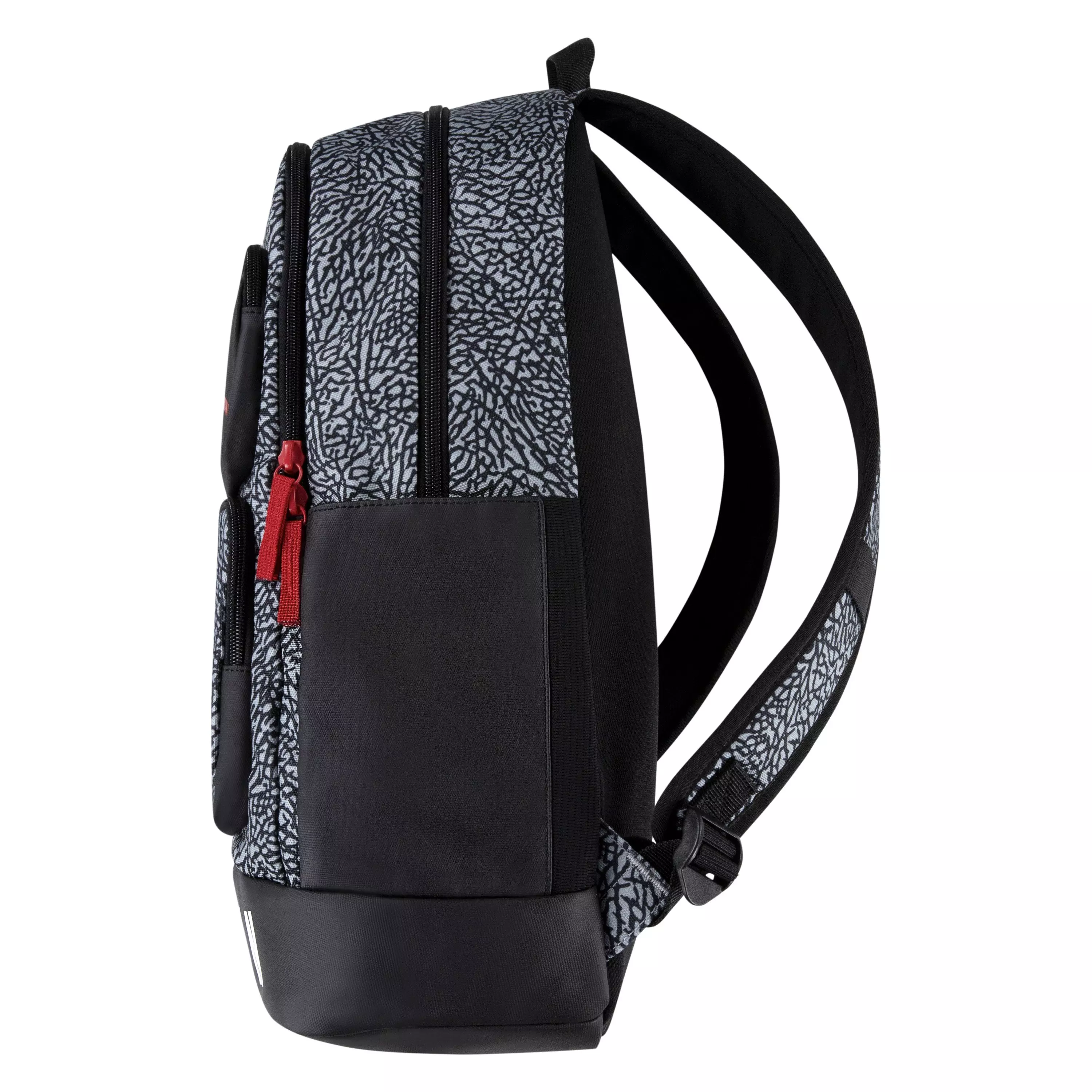 Jordan HBR Essential Backpack-Black/White/Grey - BLACK/WHITE/GREY