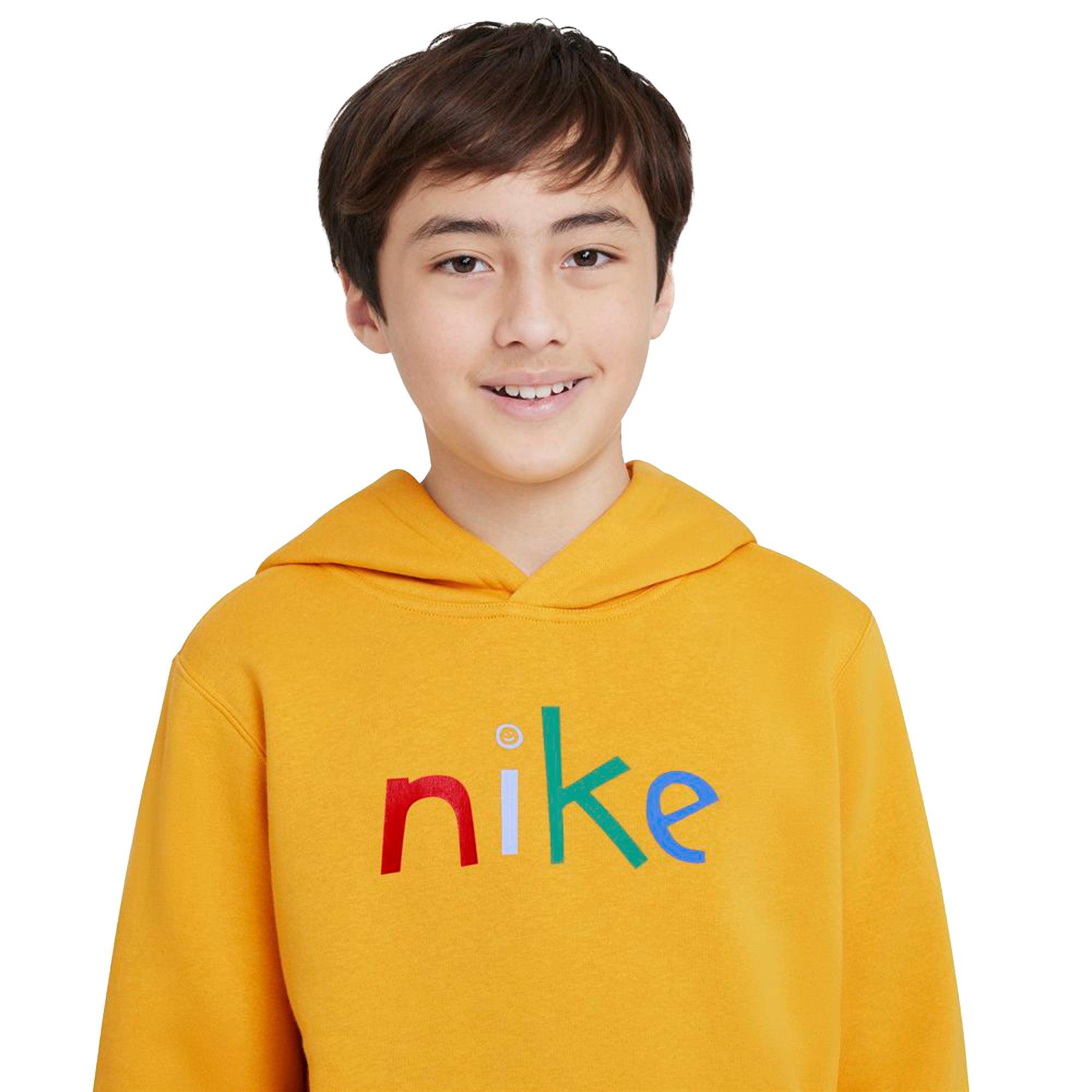 Yellow on sale nike jumper