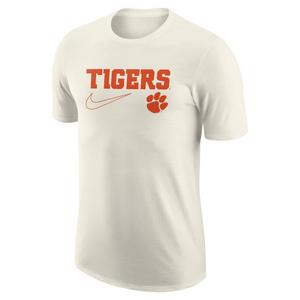 Clemson Nike Youth Legend Football Swoosh Tee