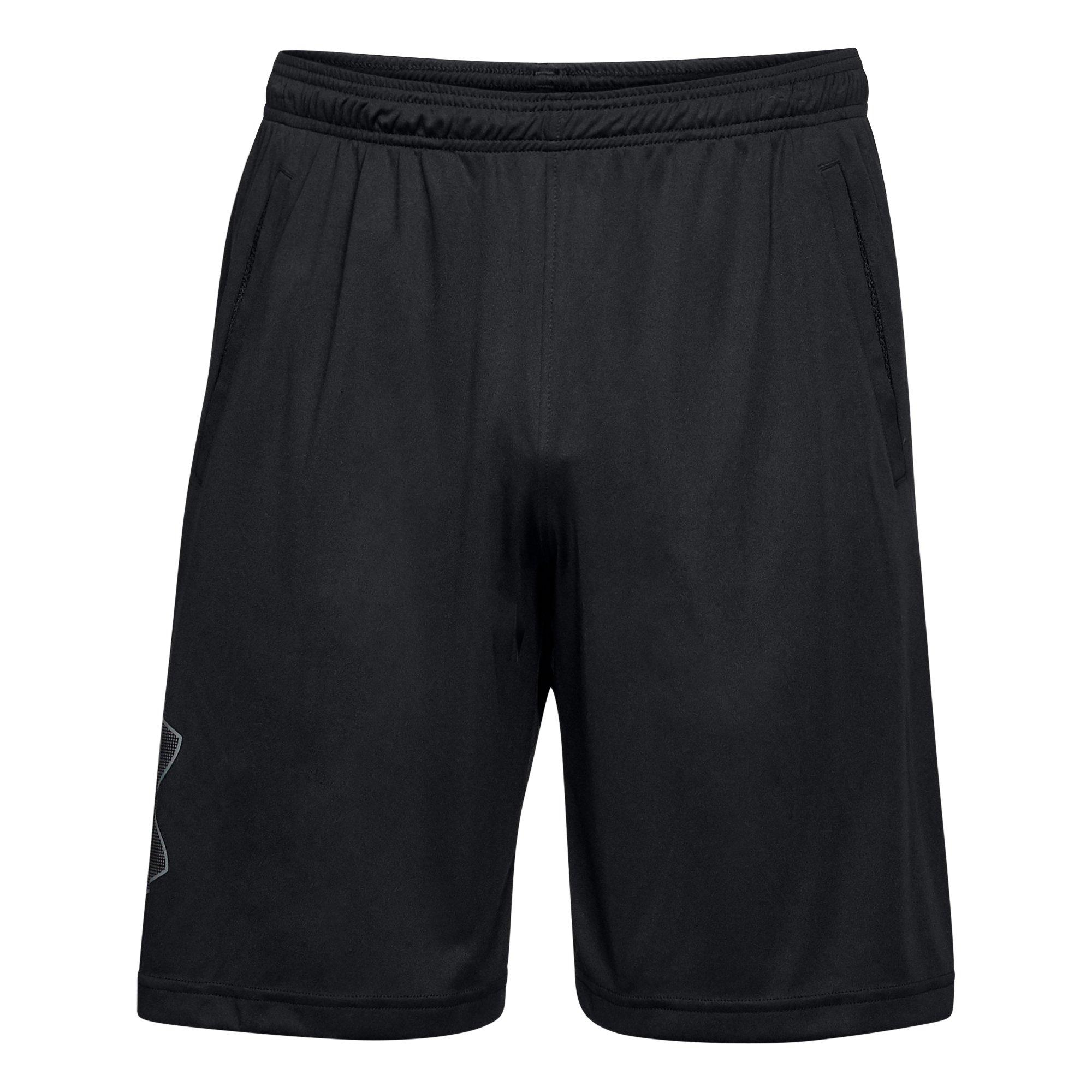 Under Armour Men's Tech Graphic Shorts-Black - Black - BLACK Thumbnail View 7