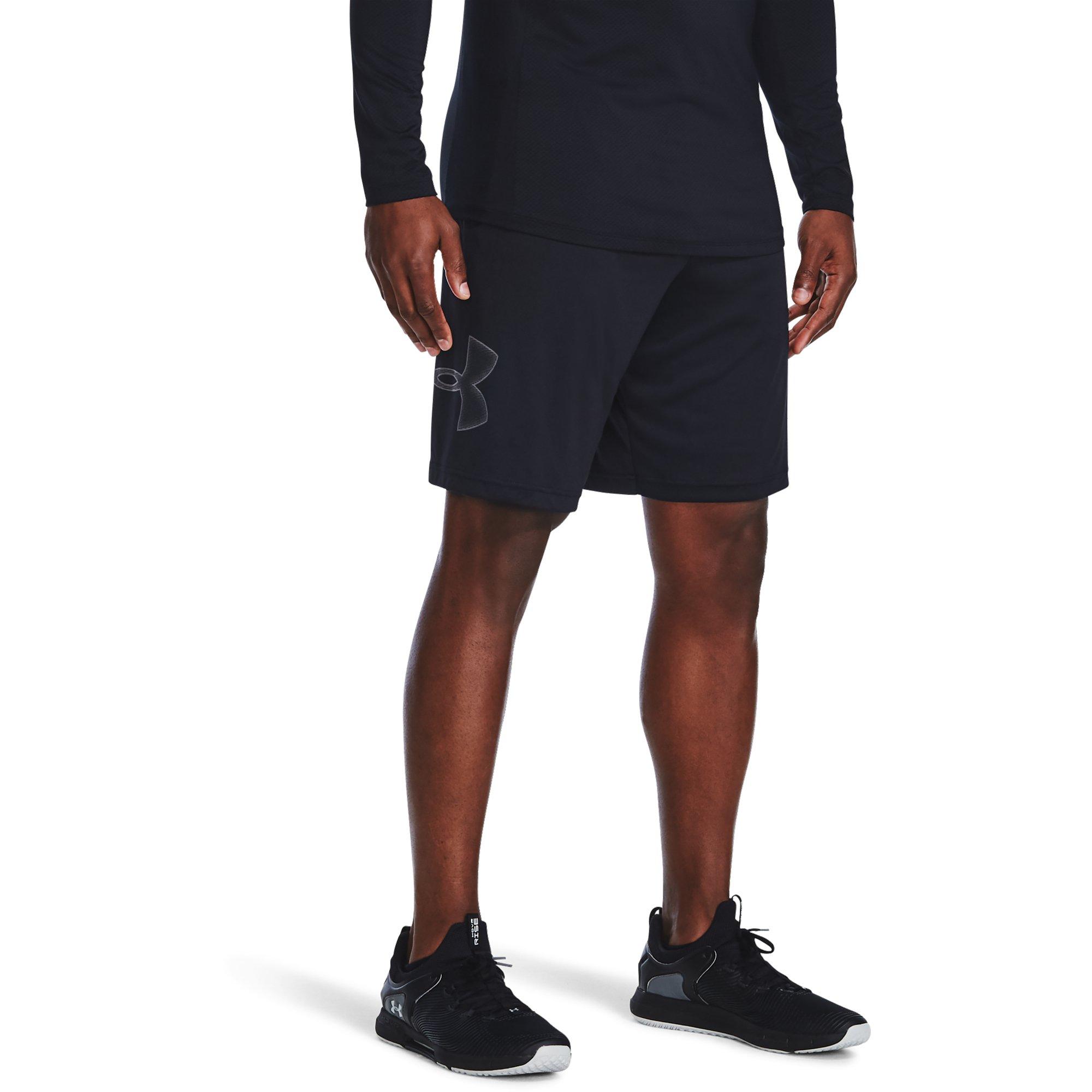 Under Armour Men's Tech Graphic Shorts-Black - Black - BLACK Thumbnail View 1