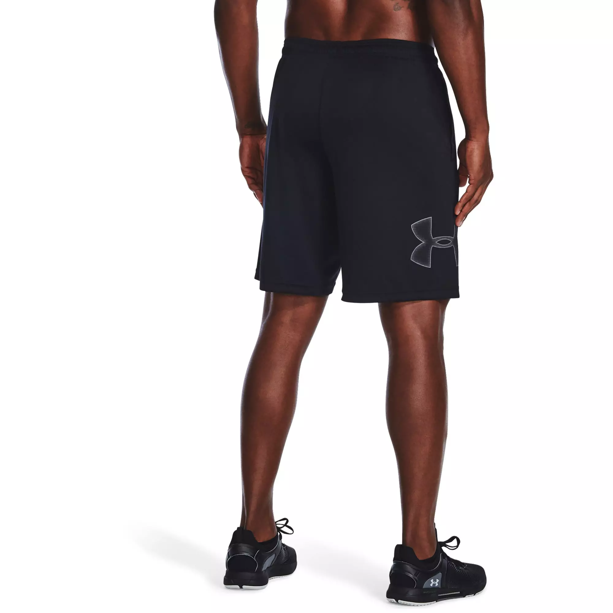Under Armour Men's Tech Graphic Shorts-Black - Black - BLACK