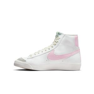 Nike Blazer Mid '77 "Summit White/Pink Foam/Coconut Milk" Grade School Girls' Shoe