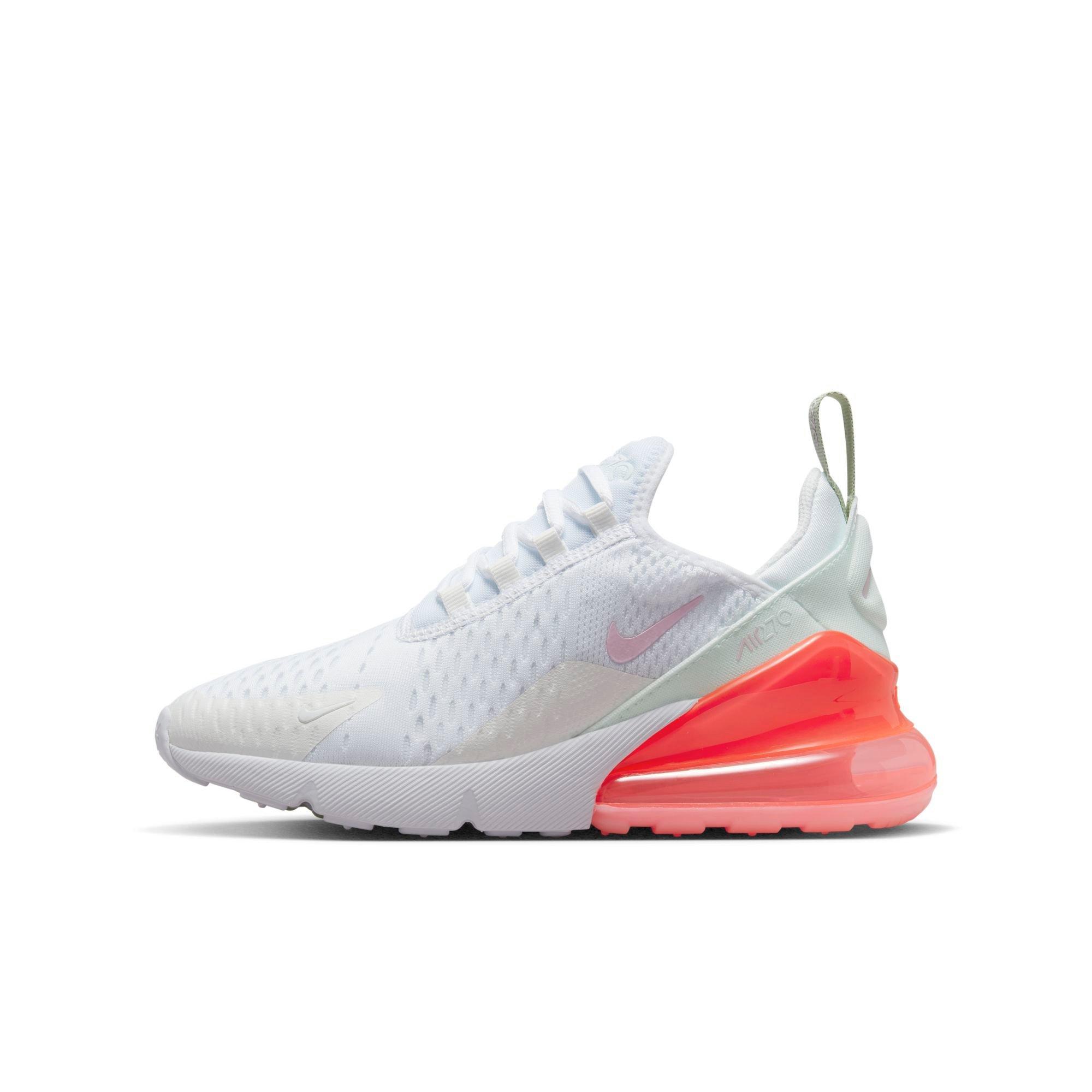 Womens air max 270 white clearance pink