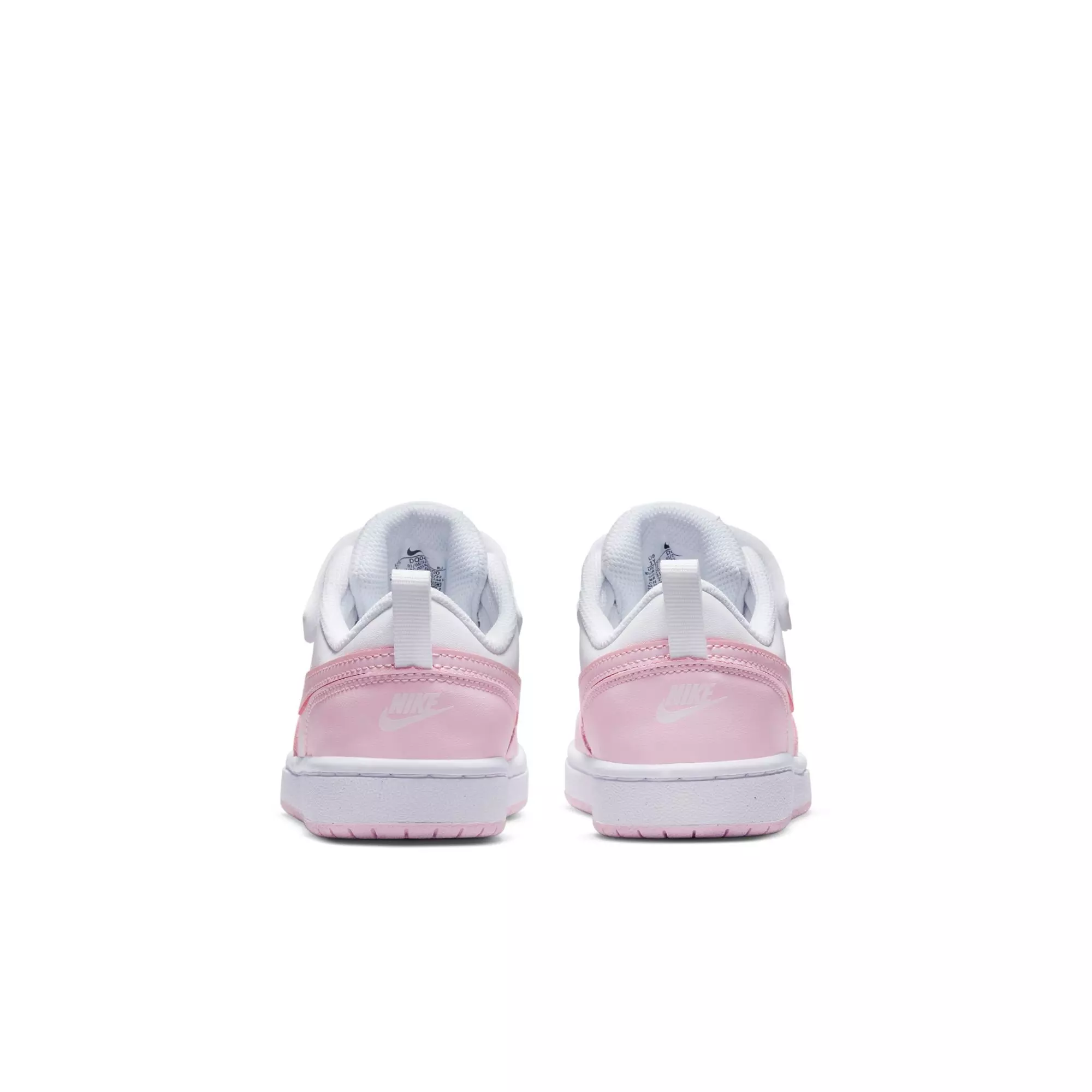 Nike Court Borough Low 2 "White/Pink Foam" Preschool Girls' Shoe - PINK/WHITE