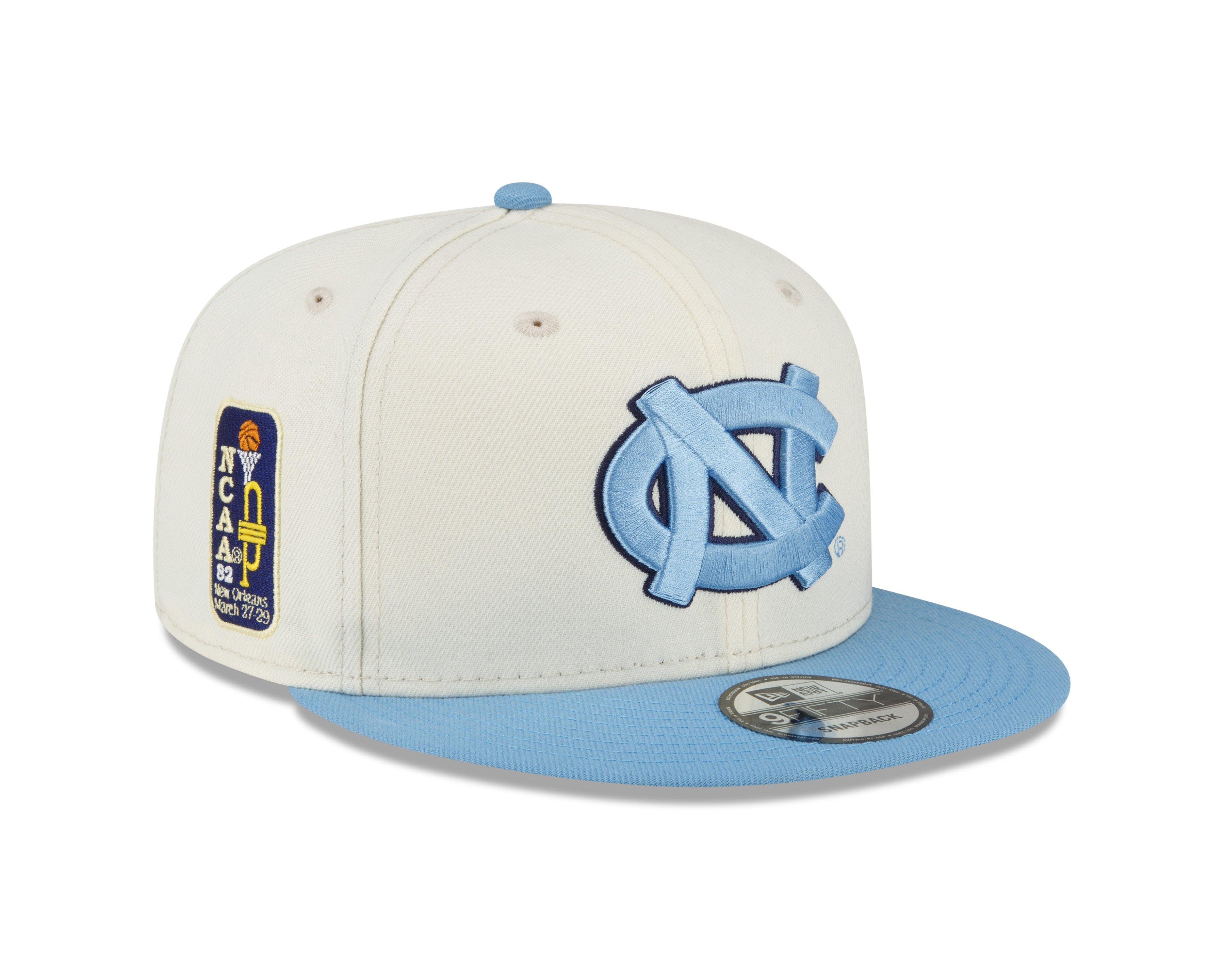 Men's New Era White North Carolina Tar Heels Basic Low Profile