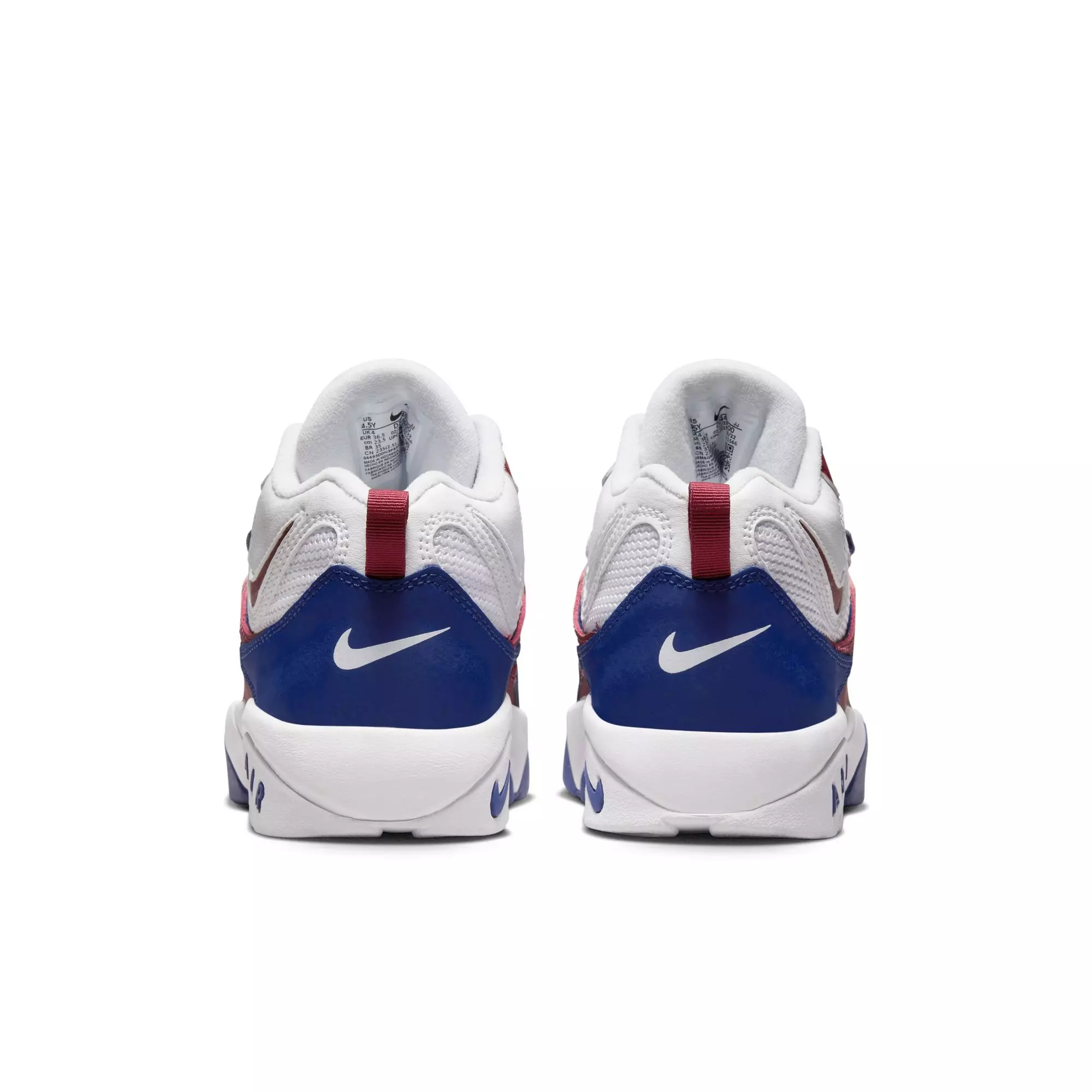 Nike Air Speed Turf "White/Team Red/Rush Blue" Grade School Kids' Shoe - WHITE/RED/BLUE