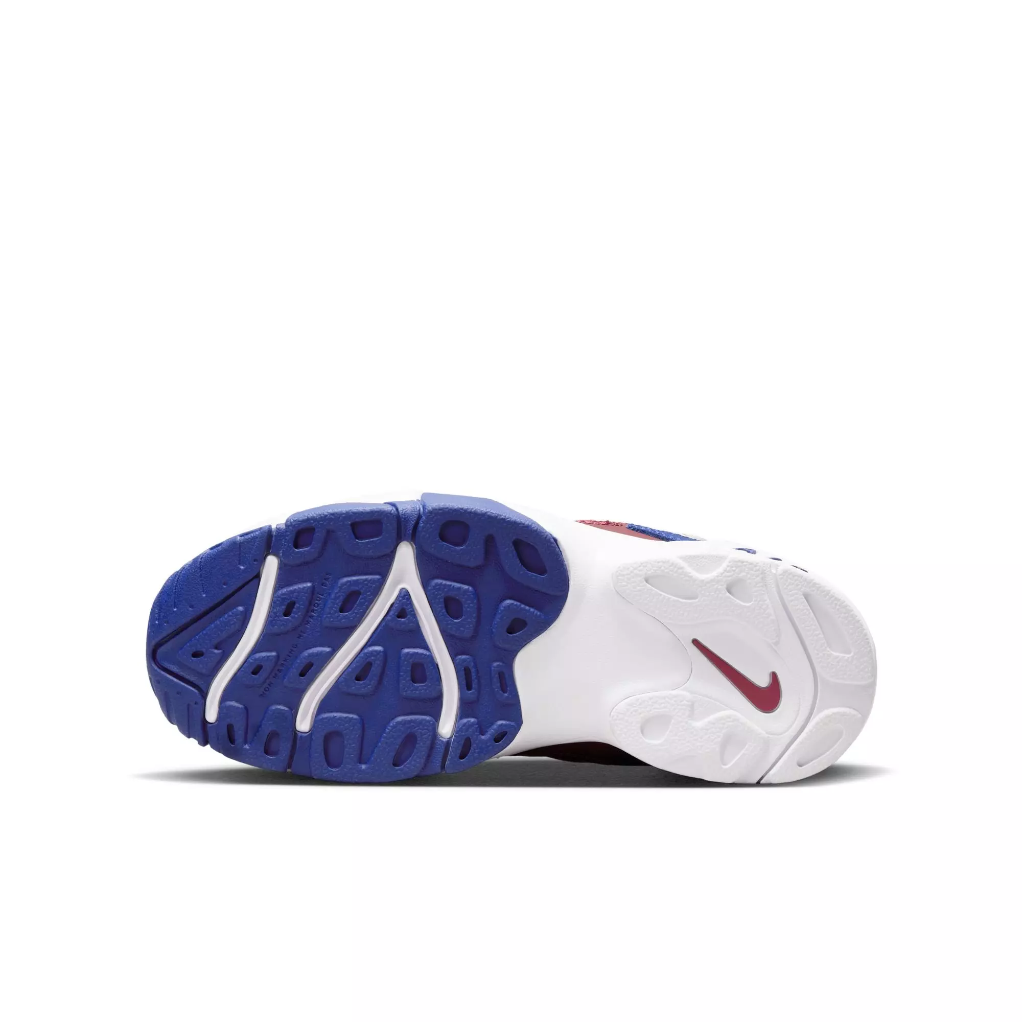Nike Air Speed Turf "White/Team Red/Rush Blue" Grade School Kids' Shoe - WHITE/RED/BLUE