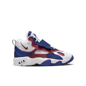 Nike Air Speed Turf "White/Team Red/Rush Blue" Grade School Kids' Shoe
