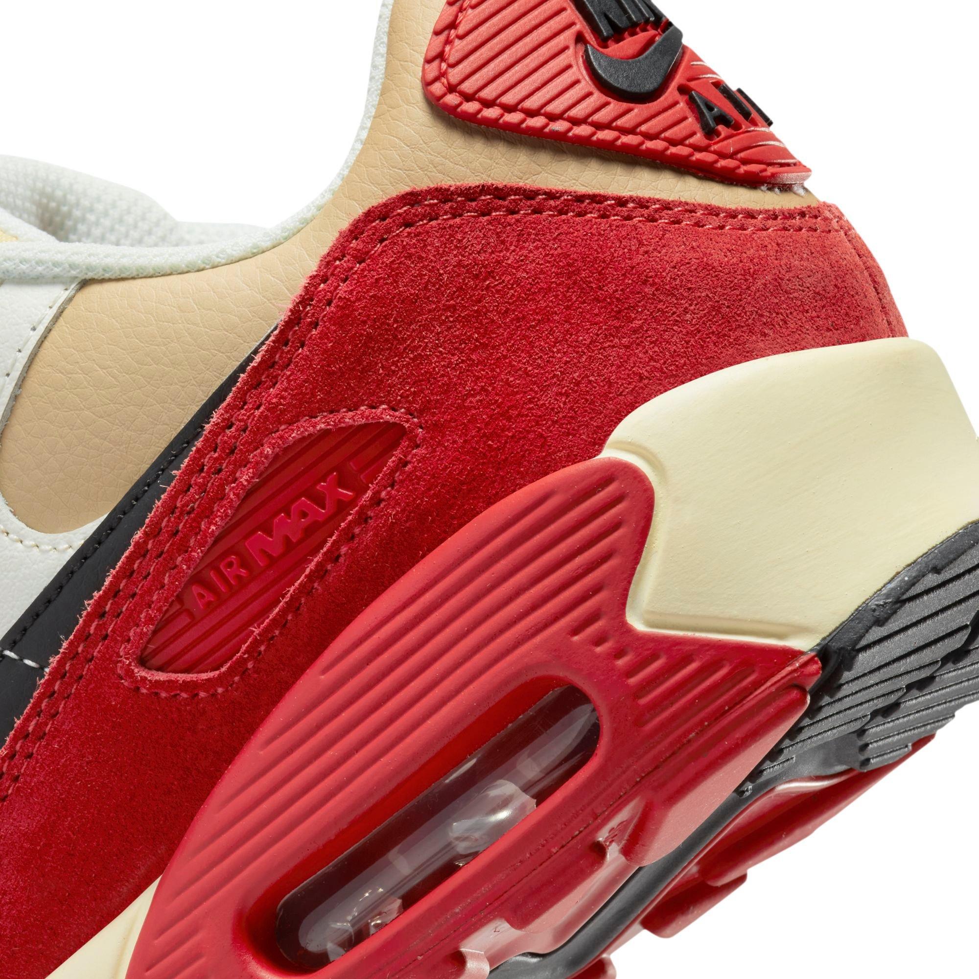 Nike Air Max 90 Red/White/Blue Grade School Boys' Shoe - Hibbett