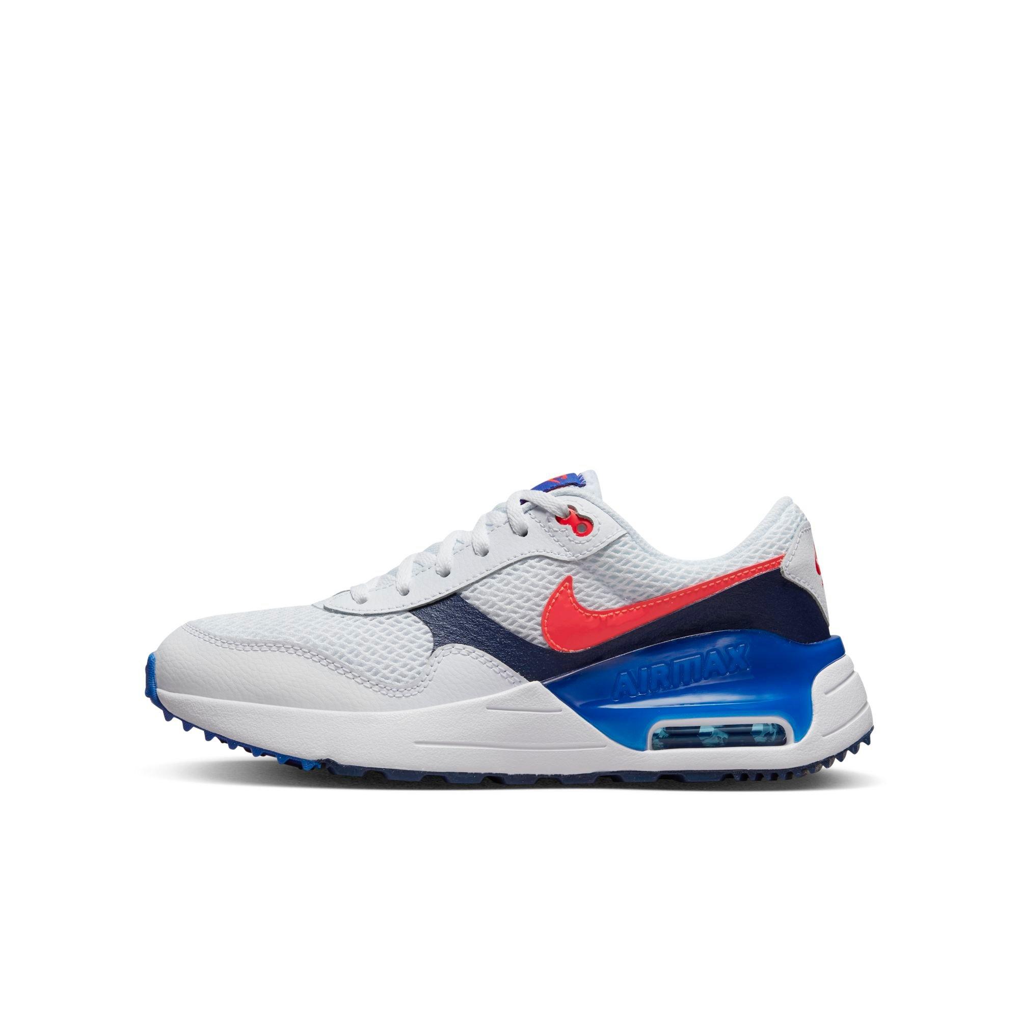 Chaussure Nike garçon AIR MAX SYSTM blanc/marine