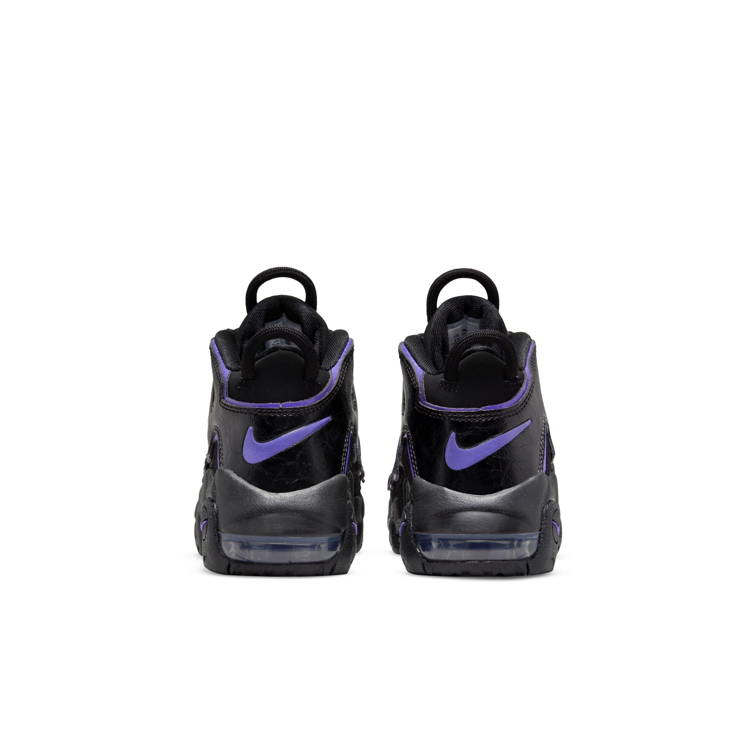 Nike Air More Uptempo '96 Black/Action Grape/Metallic Gold Men's Shoe -  Hibbett