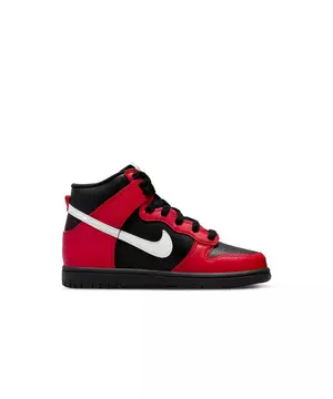 Aannemelijk Aanpassing Schaap Nike Dunk High "Black/White/University Red" Preschool Kid's Shoe