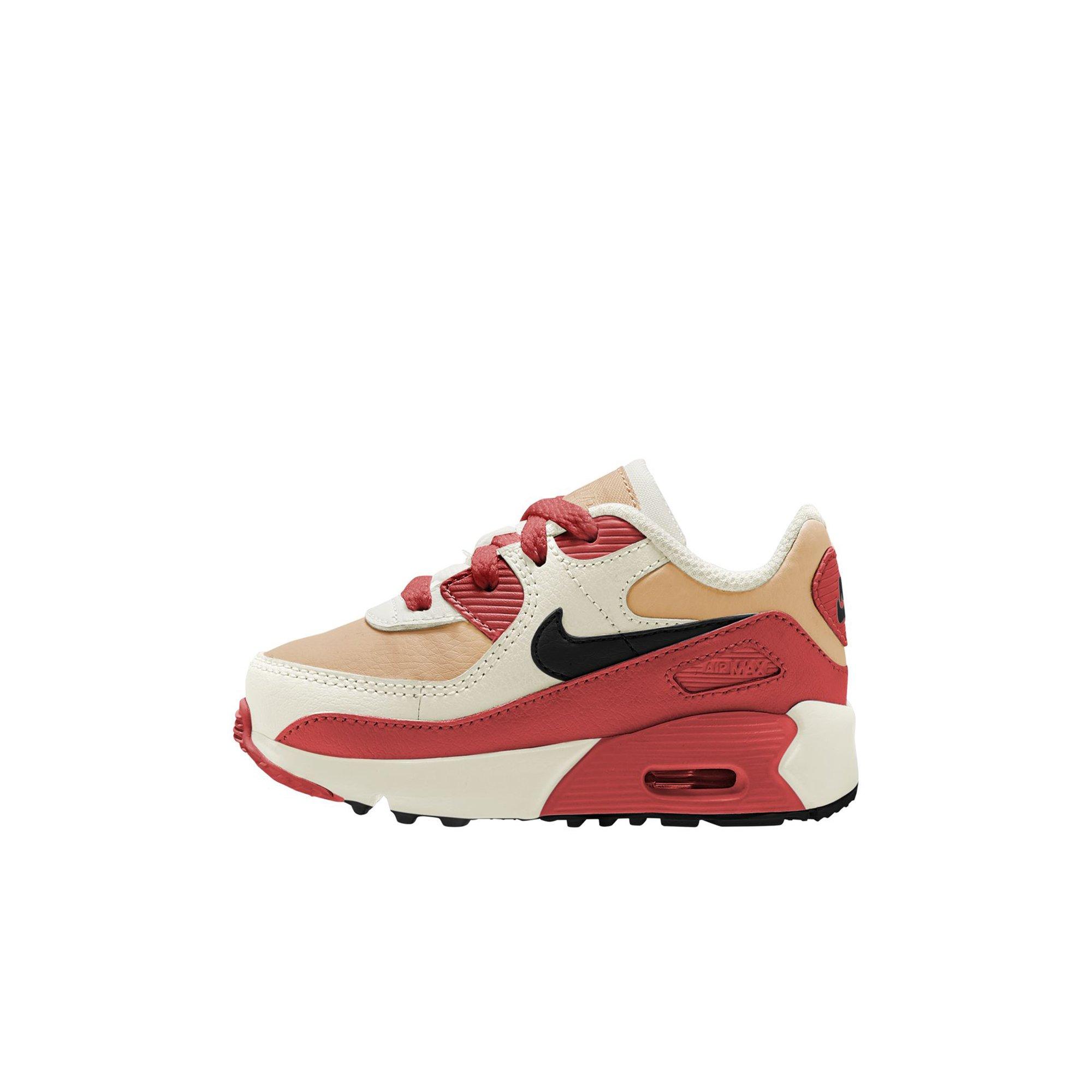 Red nike girl on sale shoes