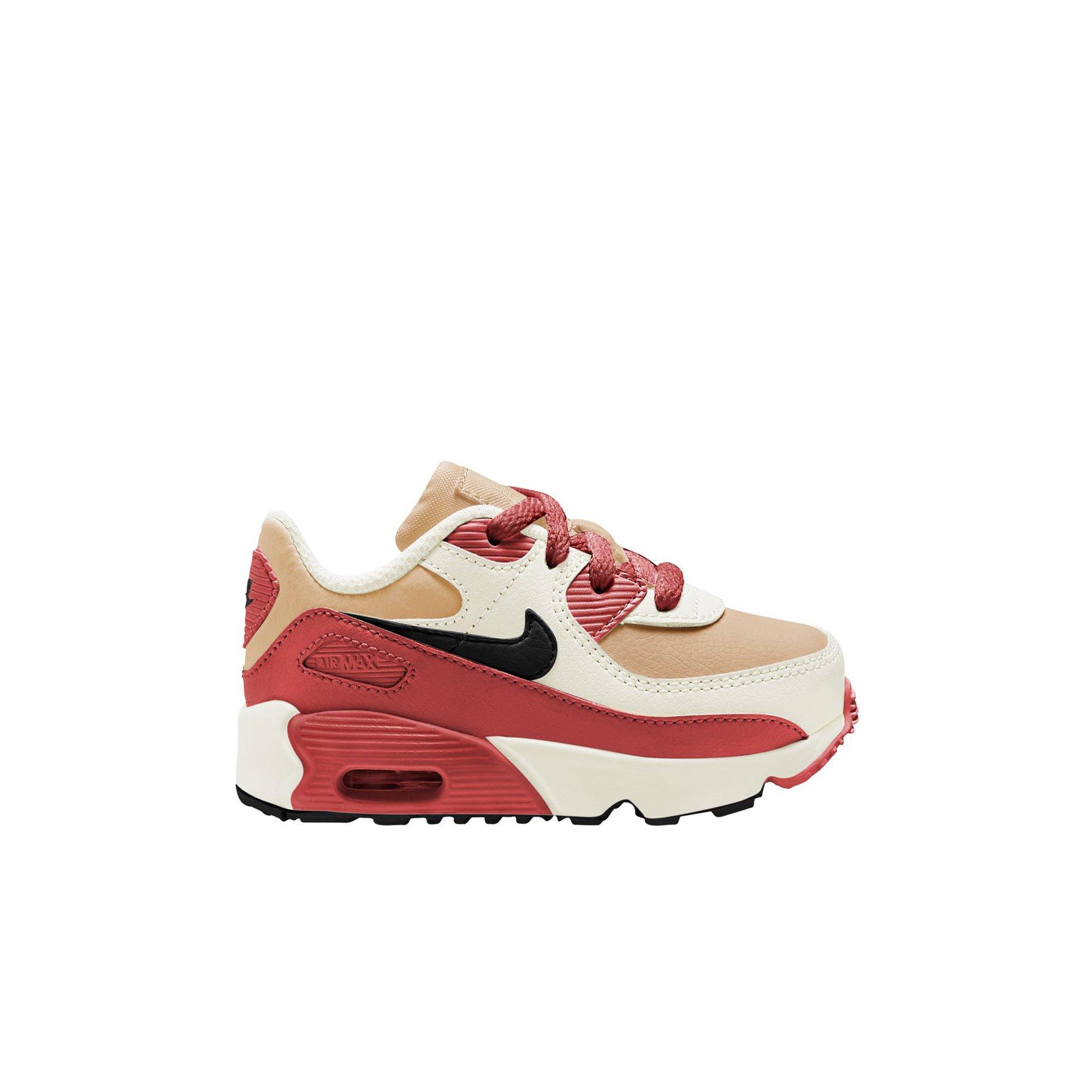 Red nikes for toddlers hot sale