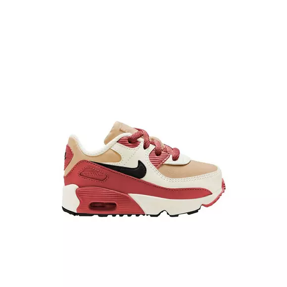 Onderverdelen eiland Email Nike Air Max 90 "Sesame/Black/Red Clay/Sail" Toddler Boys' Shoe