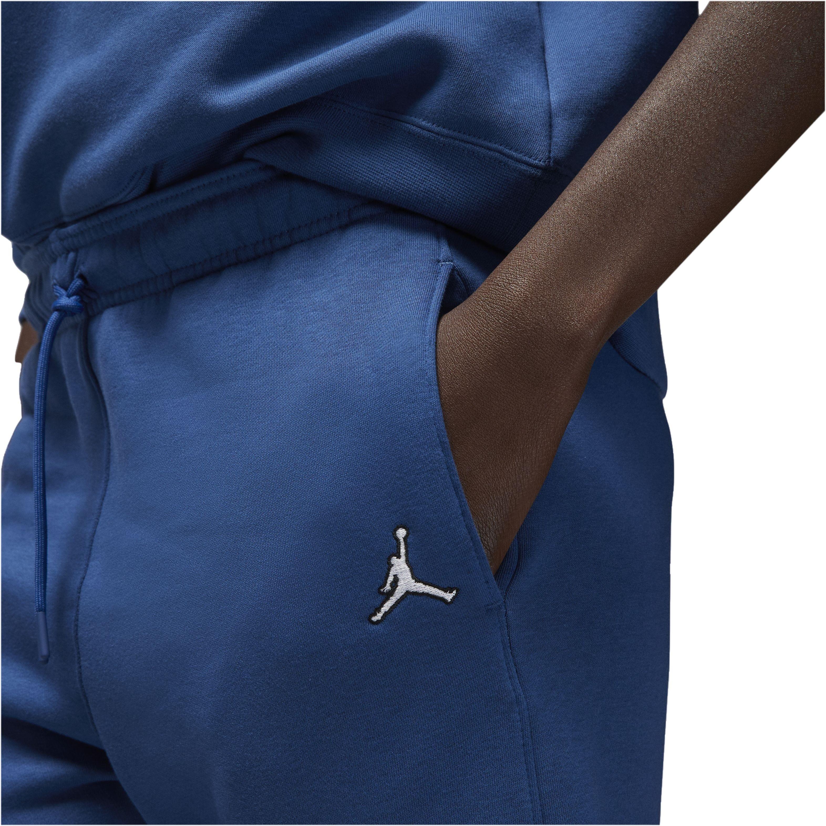 Jordan Women's Brooklyn Fleece Pants-Blue - BLUE Thumbnail View 3