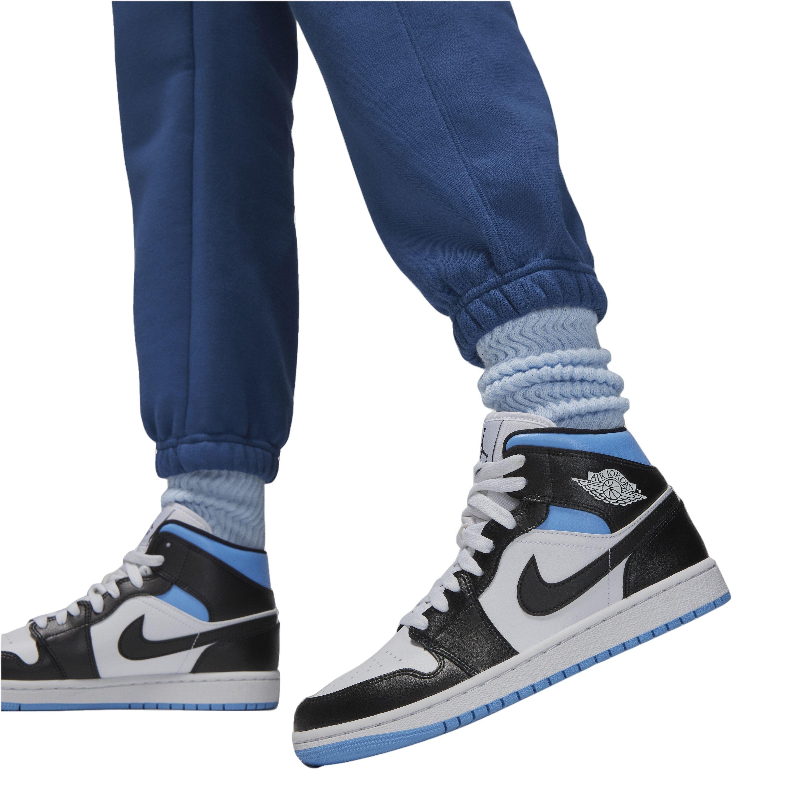 Jordan Women's Brooklyn Fleece Pants-Blue - BLUE Thumbnail View 4