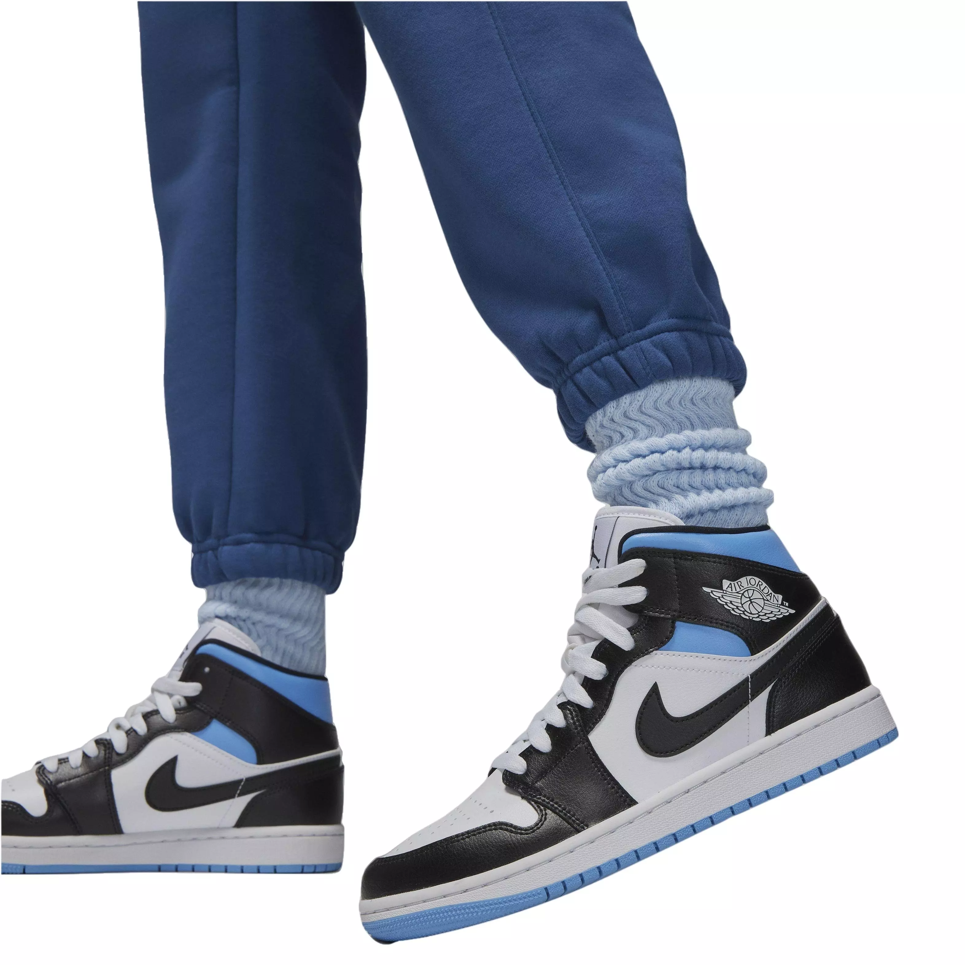 Jordan Women's Brooklyn Fleece Pants-Blue - BLUE