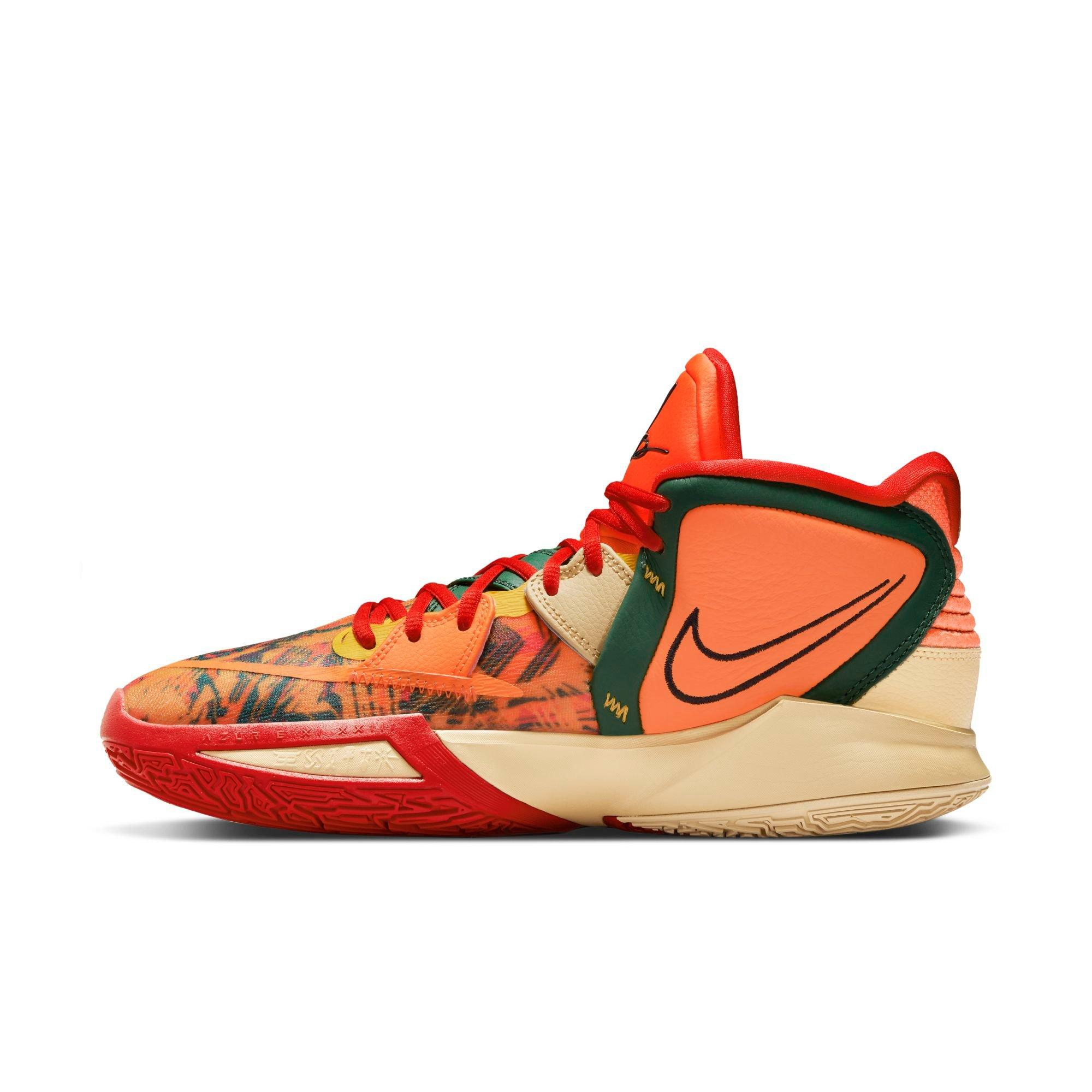 All orange best sale basketball shoes