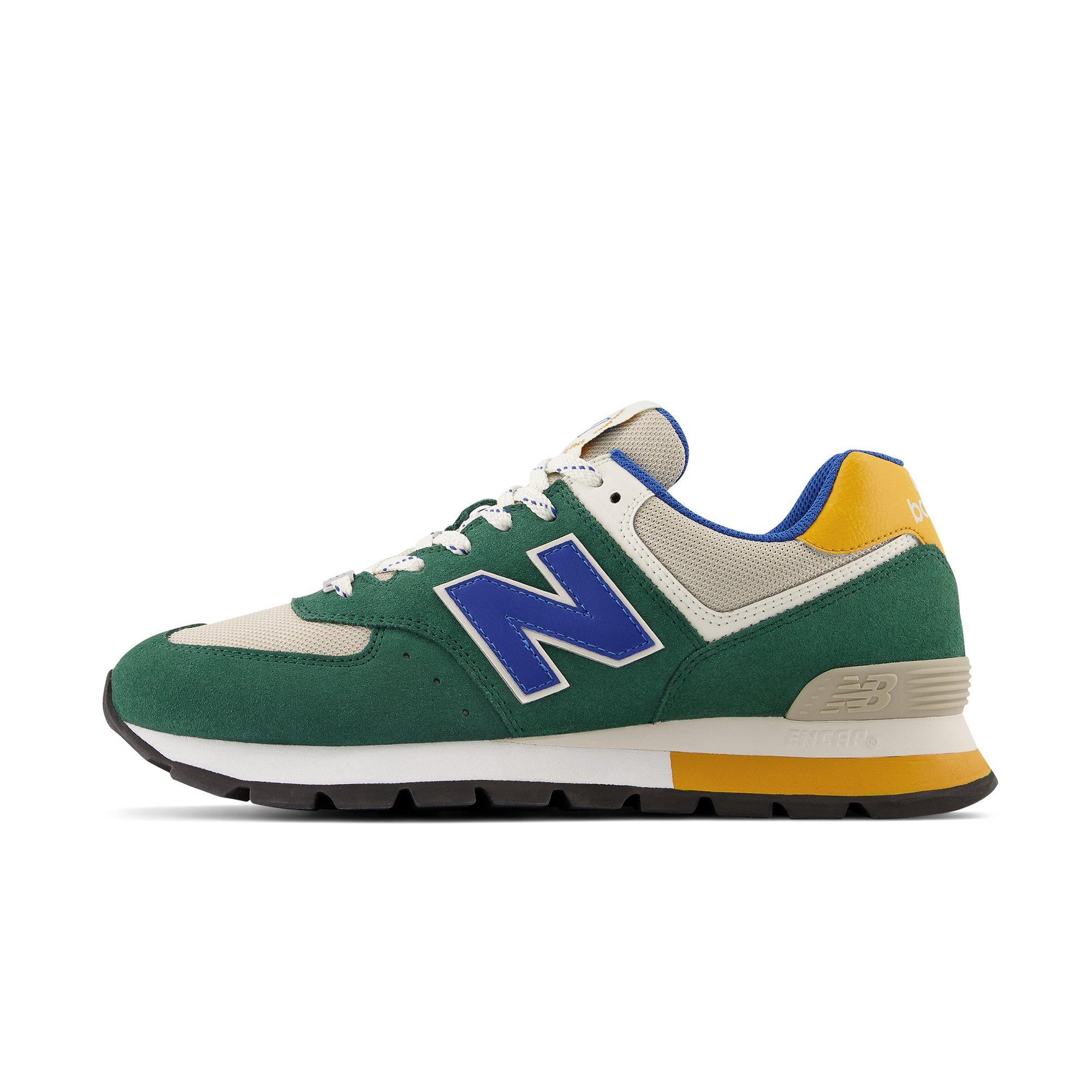 Green and shop blue new balance