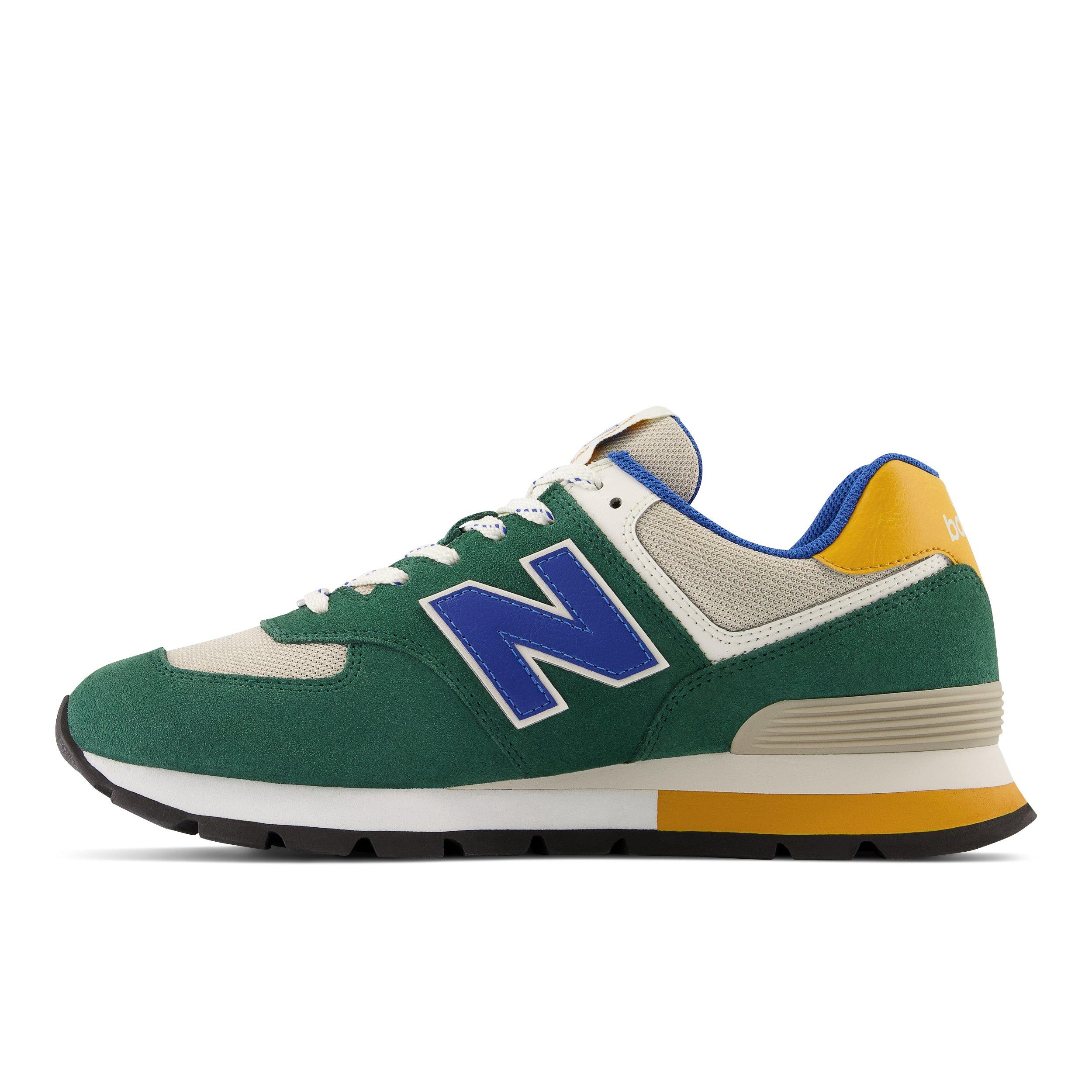 New balance sale blue and yellow