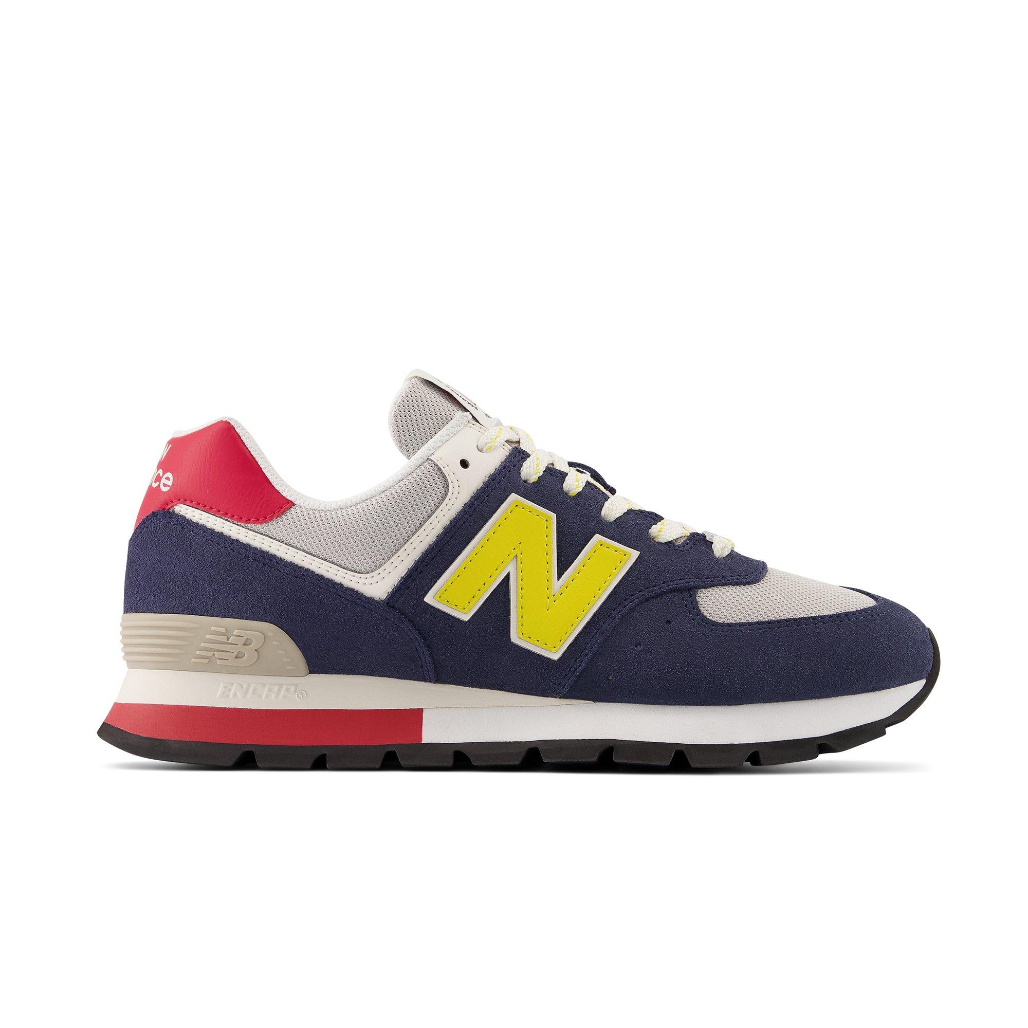 Red and store yellow new balance