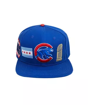 Pro Standard Chicago Cubs Double City Logo Snapback Hat