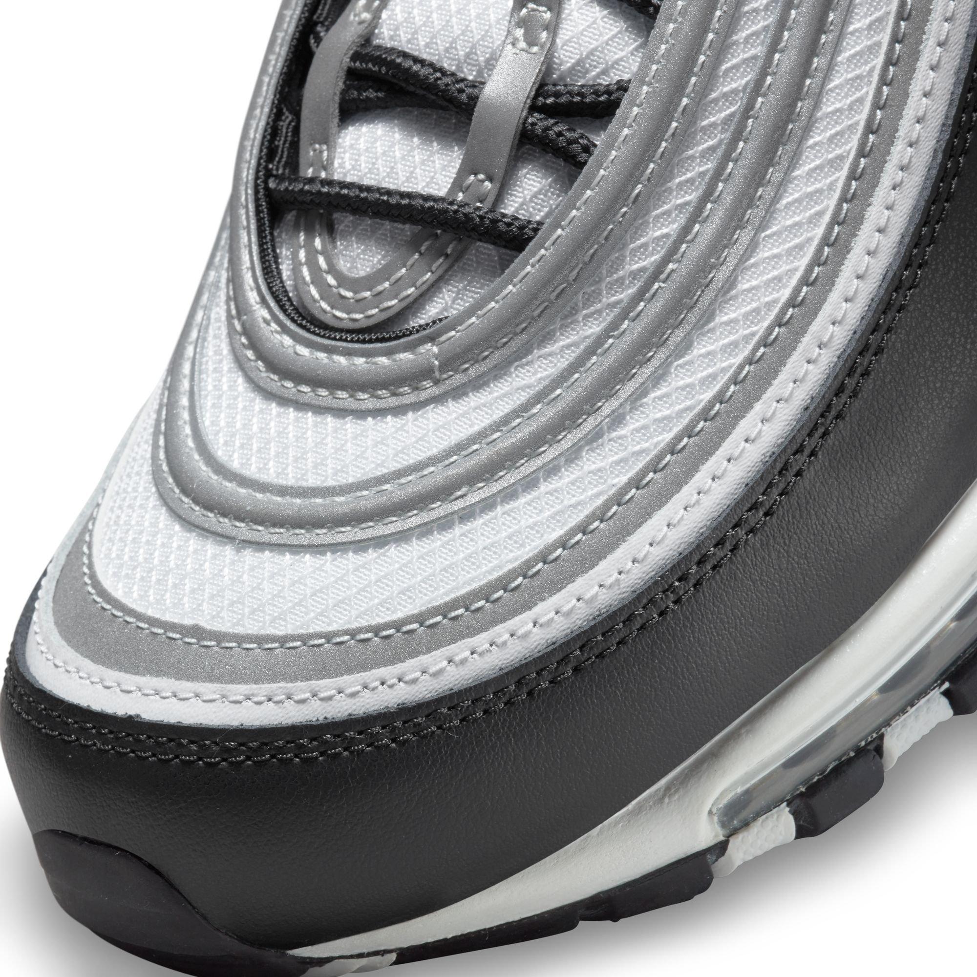 Nike Men's Air Max 97 Shoes - Black / Reflect Silver / Metallic