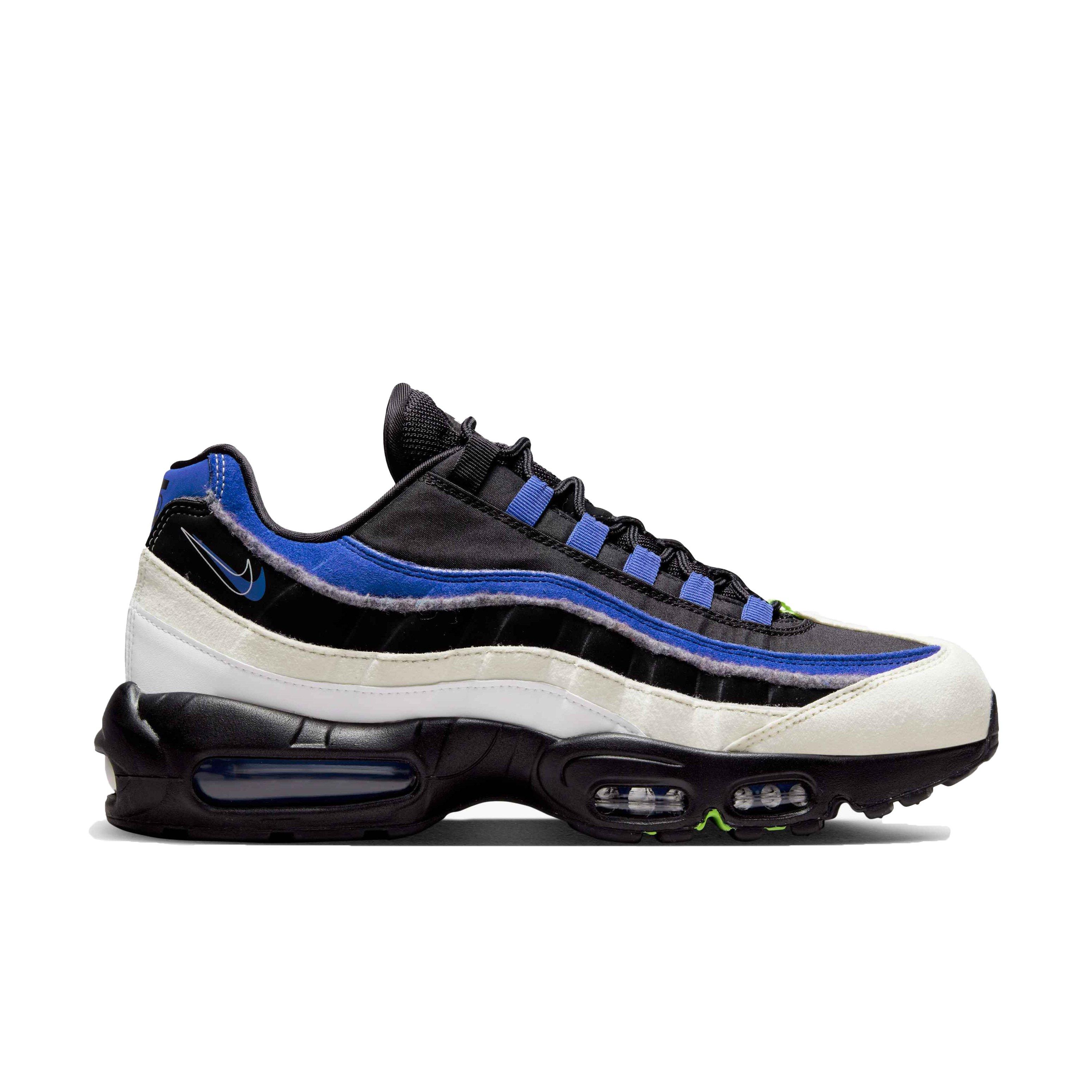 Nike Air Max 95 SE Black/White/Game Royal/Sail Men's Shoe - Hibbett |  City Gear