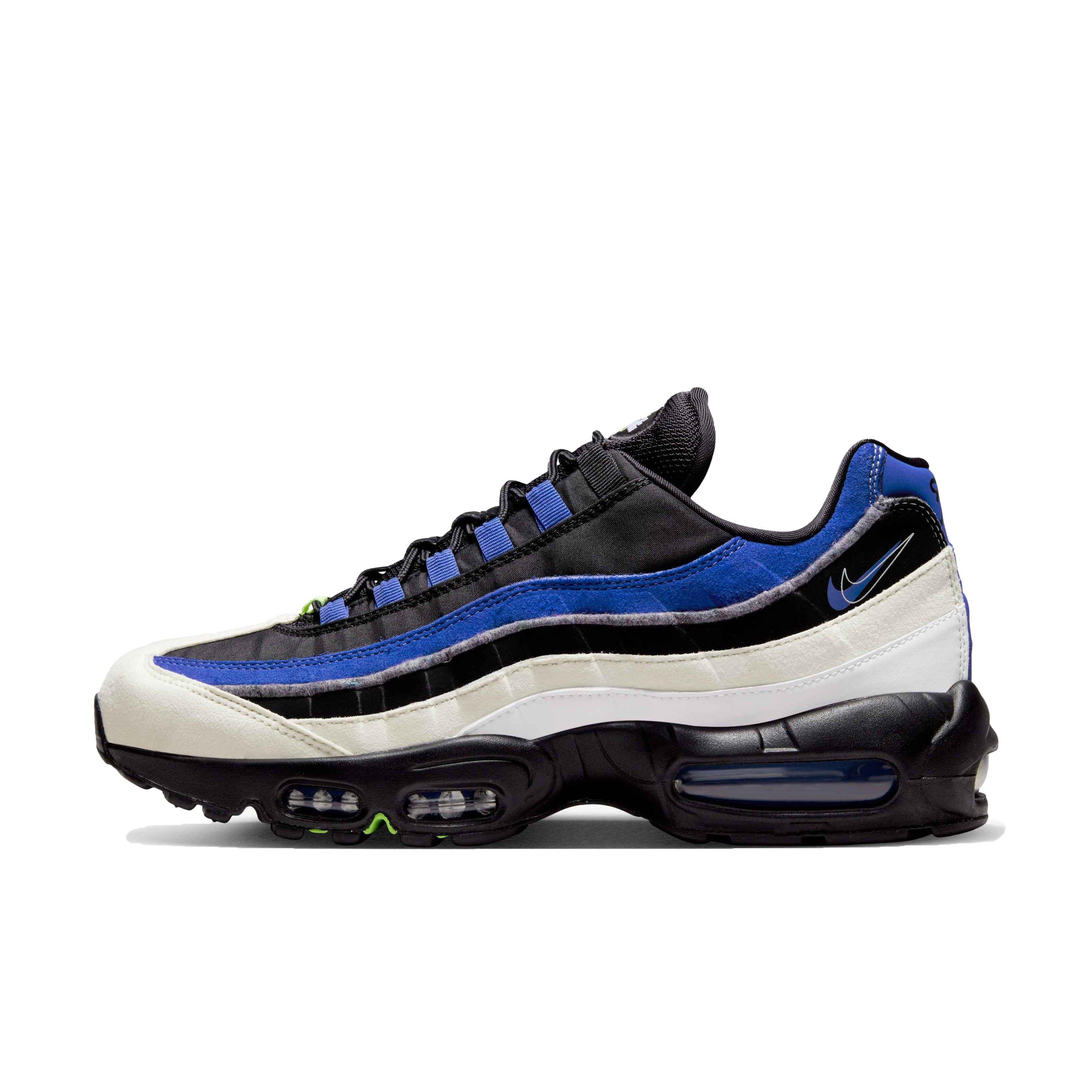 Nike 95 SE "Black/White/Game Royal/Sail" Men's Shoe