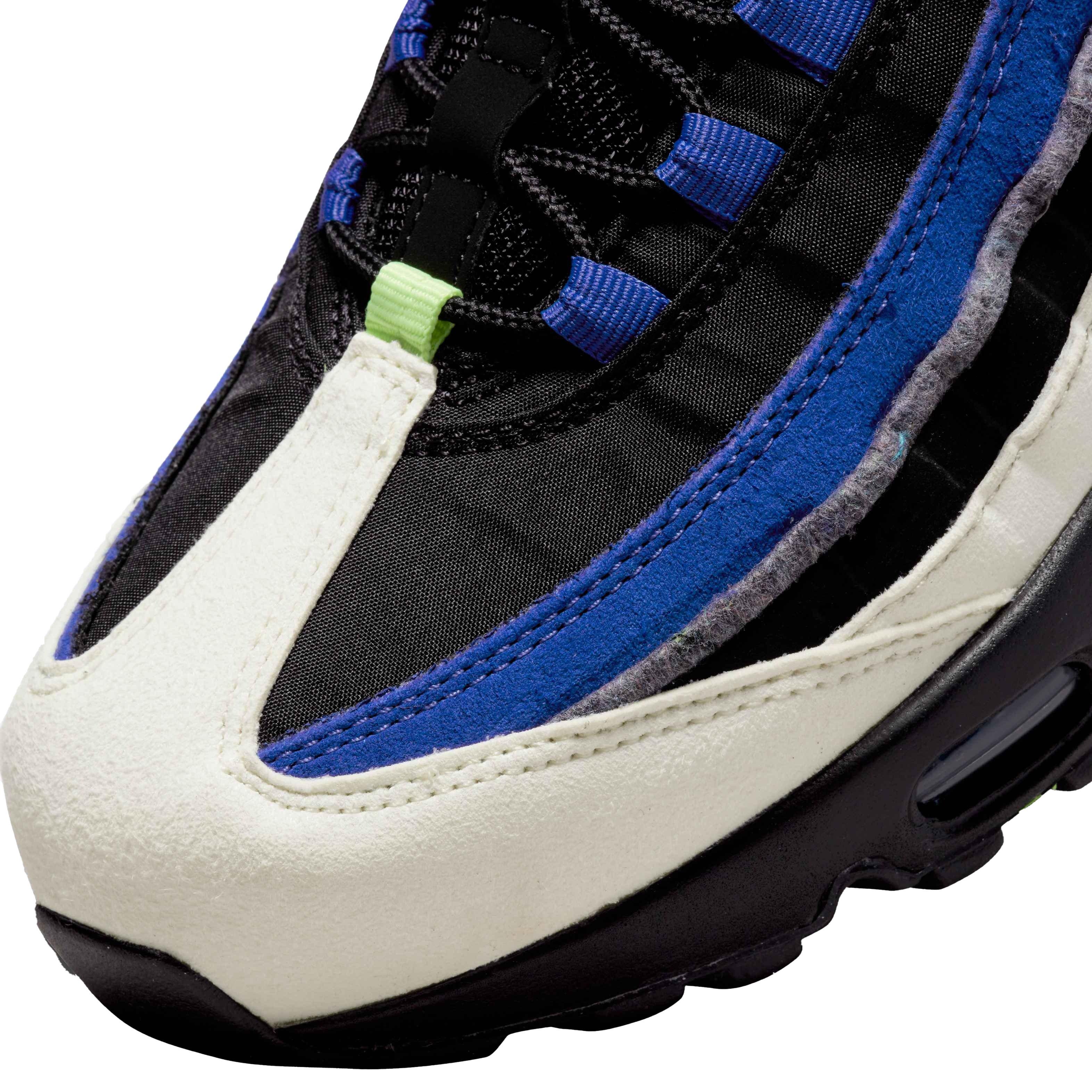 Nike Air Max 95 SE Men's "Black/White/Game Royal/Sail" Shoe