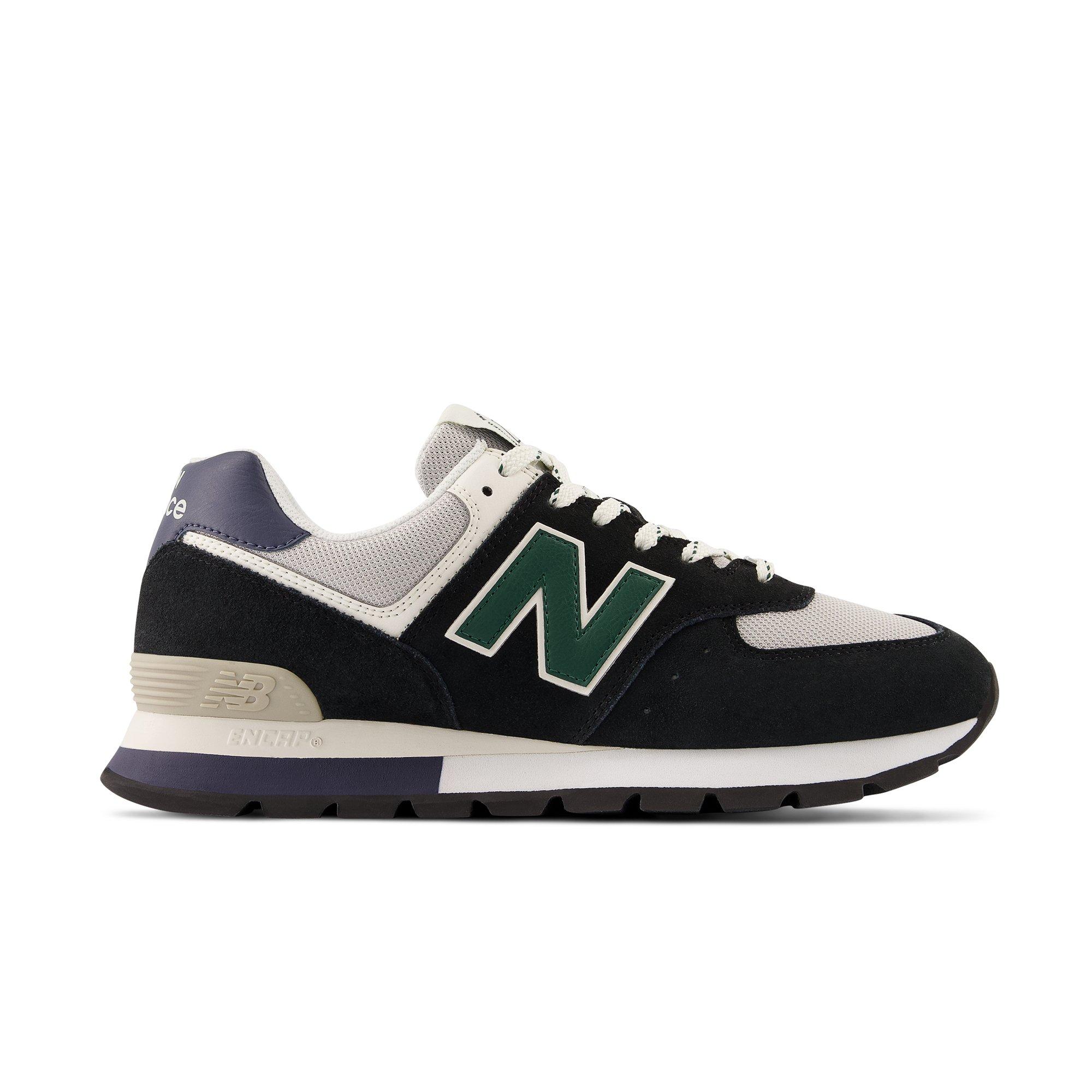 New balance 574 store green black