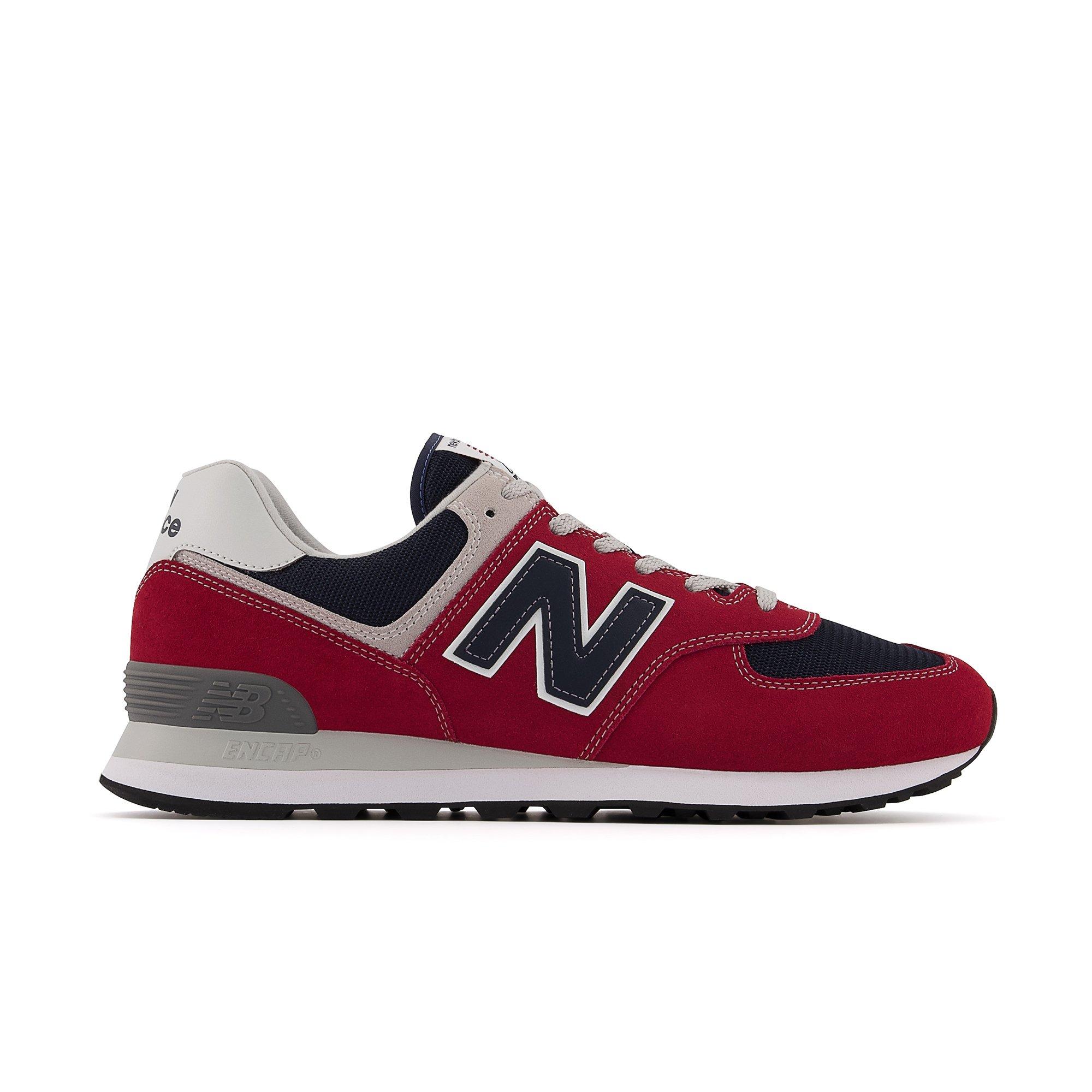 New balance best sale 574 navy red