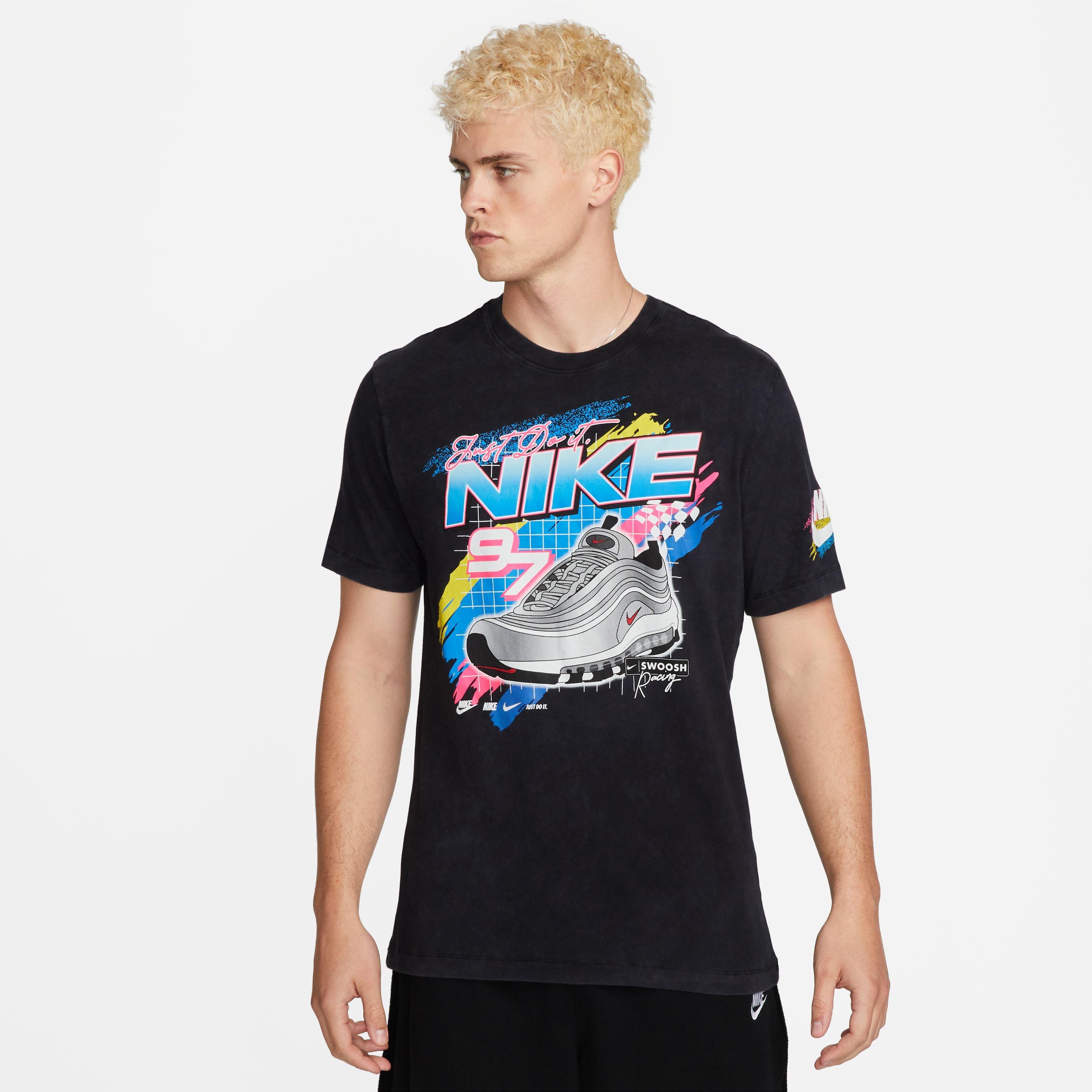 Nike Air Graphic T-Shirt in Black