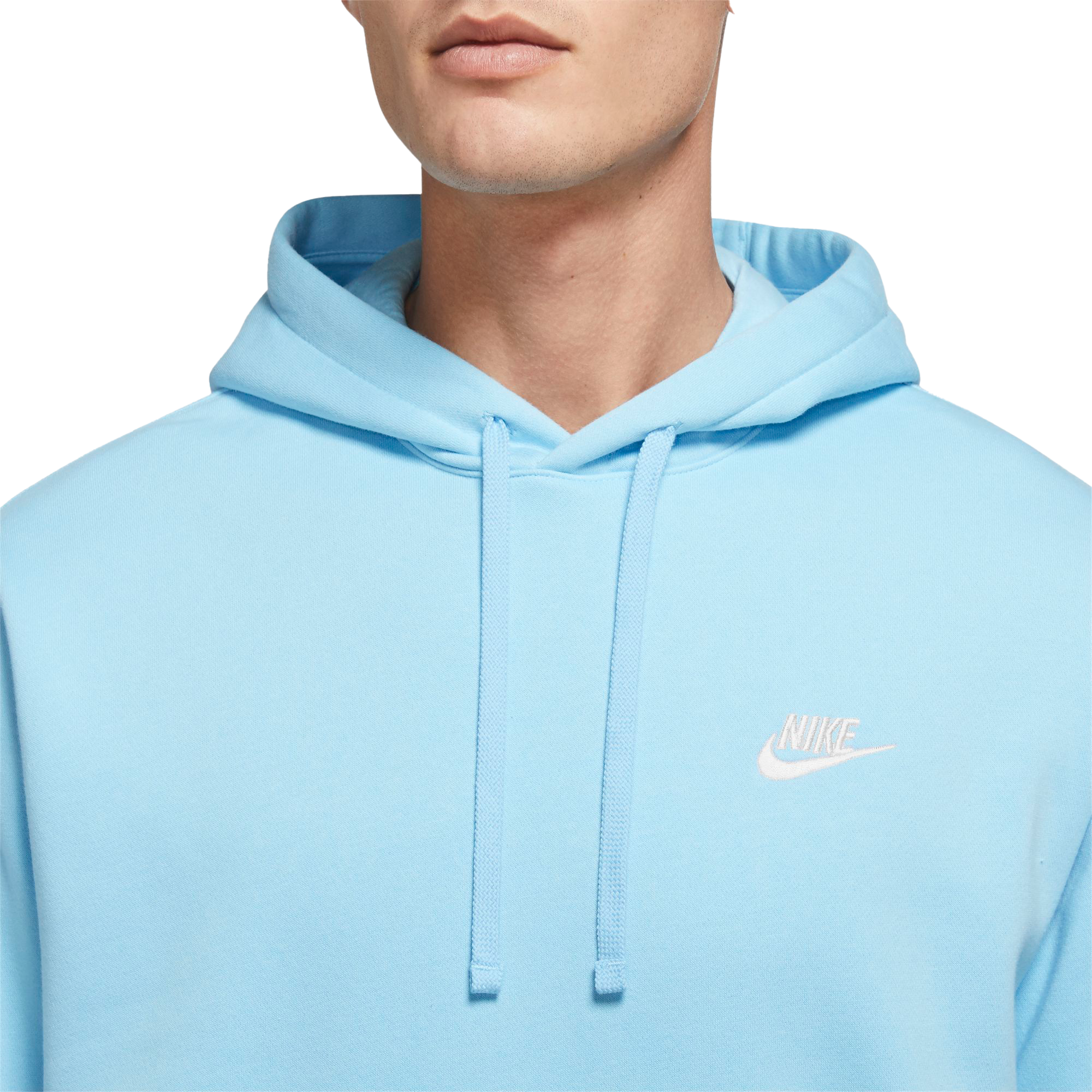Aflede Remission batteri Nike Men's Sportswear Club Fleece Pullover Hoodie-Blue/White - Hibbett |  City Gear