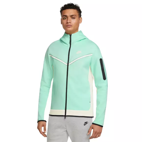 Nike Sportswear Tech Fleece Hoodie-Green/White
