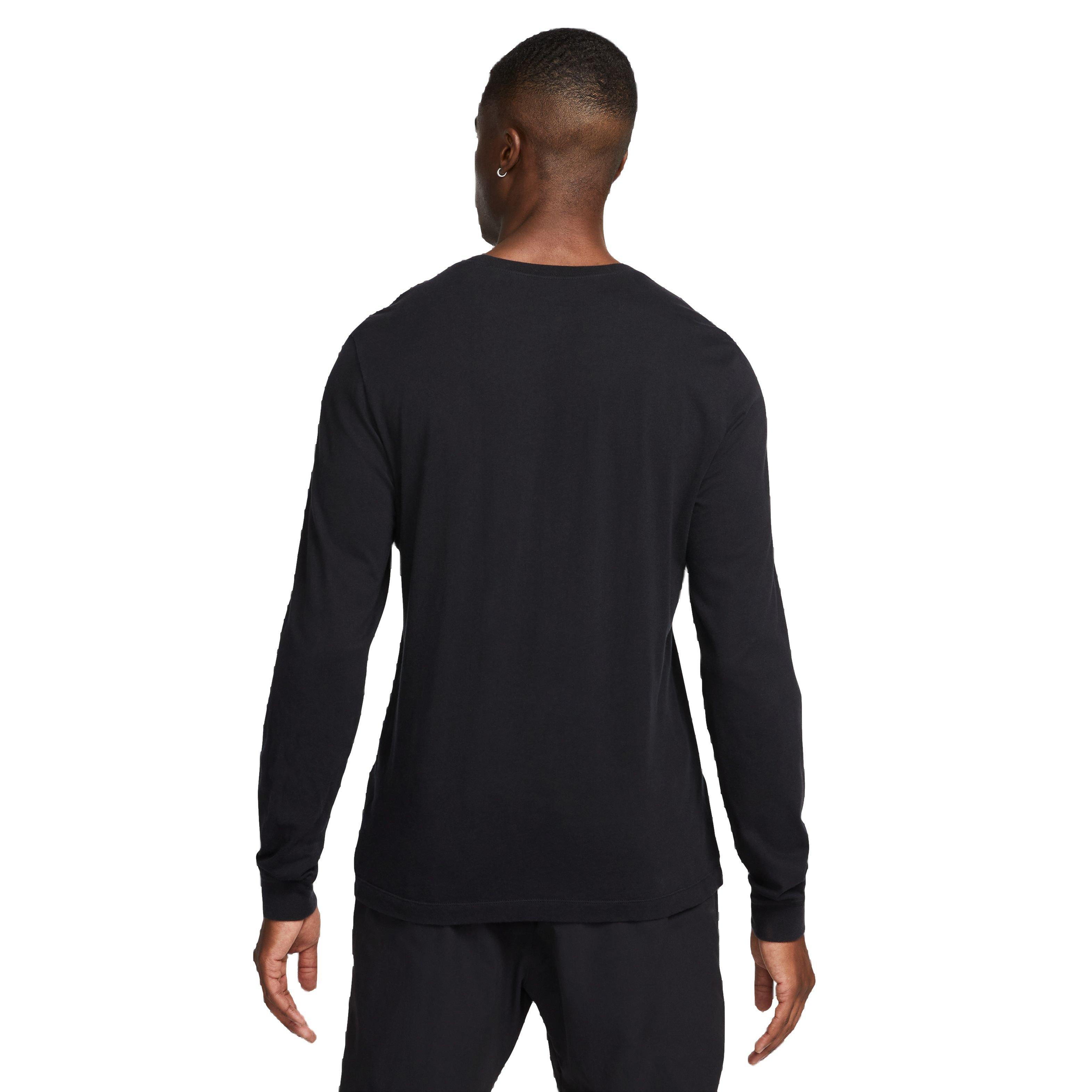 Nike Men's Sportswear '70s Long-Sleeve Tee-Black - Hibbett