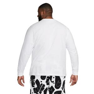 Nike Men's Sportswear Long-Sleeve Tee-White