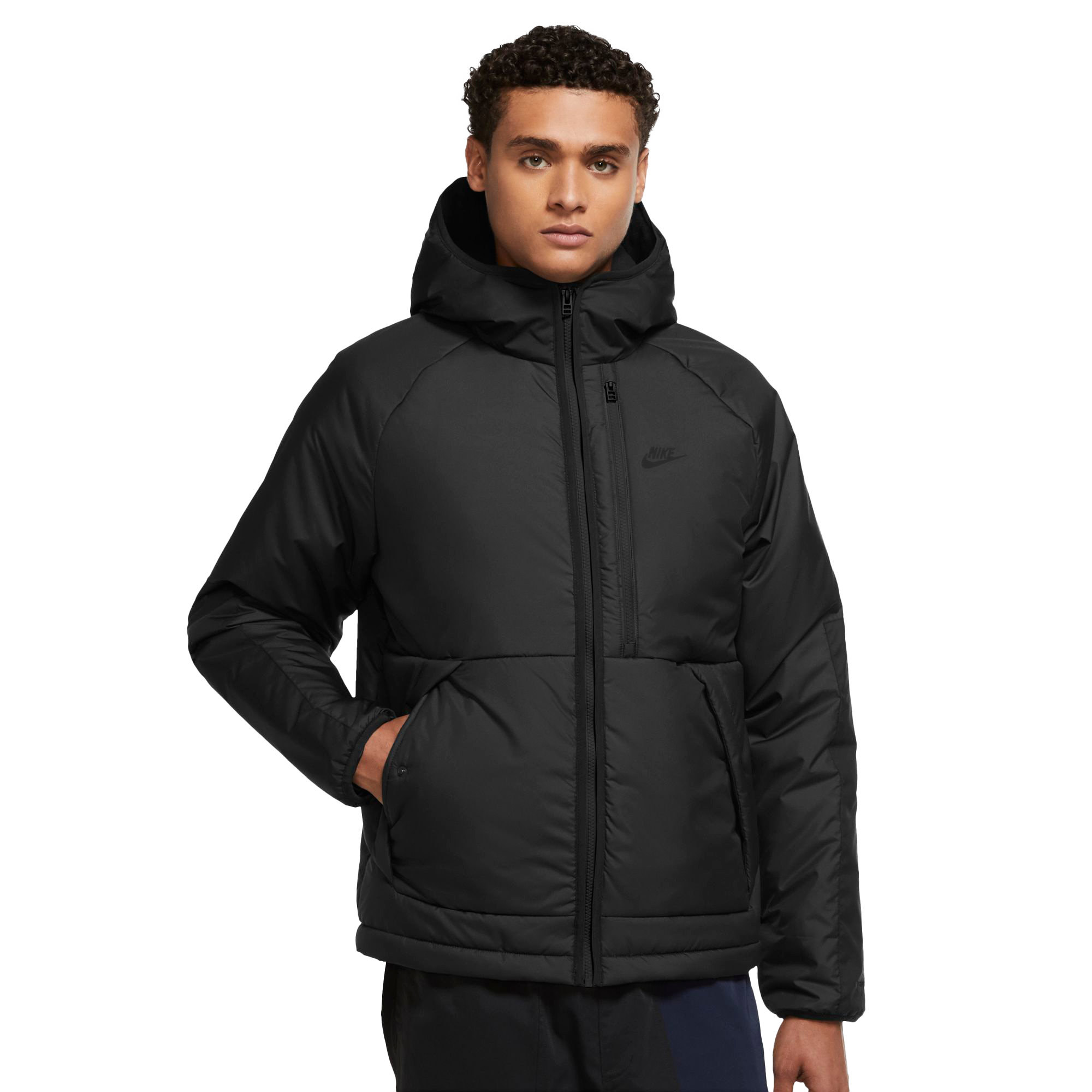 Productief Schildknaap Normalisatie Nike Men's Sportswear Therma-FIT Legacy Hooded Jacket-Black