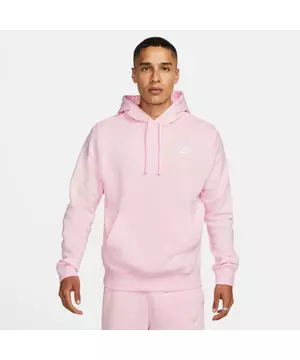 Vervolgen Eentonig AIDS Nike Men's Sportswear Club Fleece Pullover Hoodie-Pink