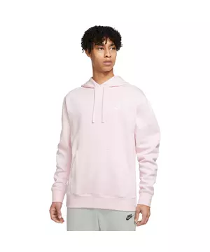 Martin Luther King Junior blive imponeret meget fint Nike Men's Sportswear Club Fleece Pullover Hoodie-Pink