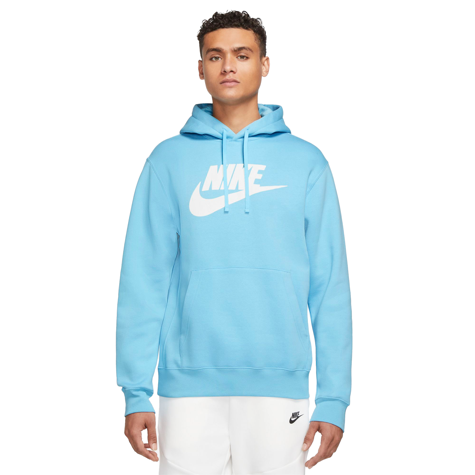 Nike blue best sale sweatshirt mens