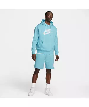 Nike Boys' Sportswear Club All-Over-Print Midnight Navy Pullover Hoodie -  Hibbett