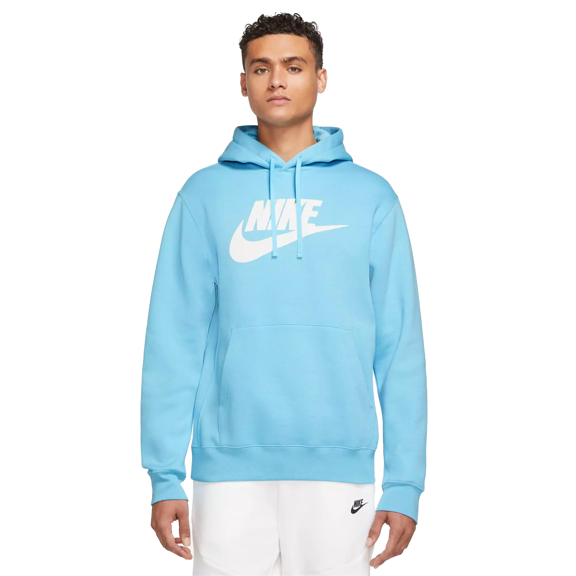Nike Sportswear Men's Graphic Club Hoodie, Pullover, Fleece, Drawstring