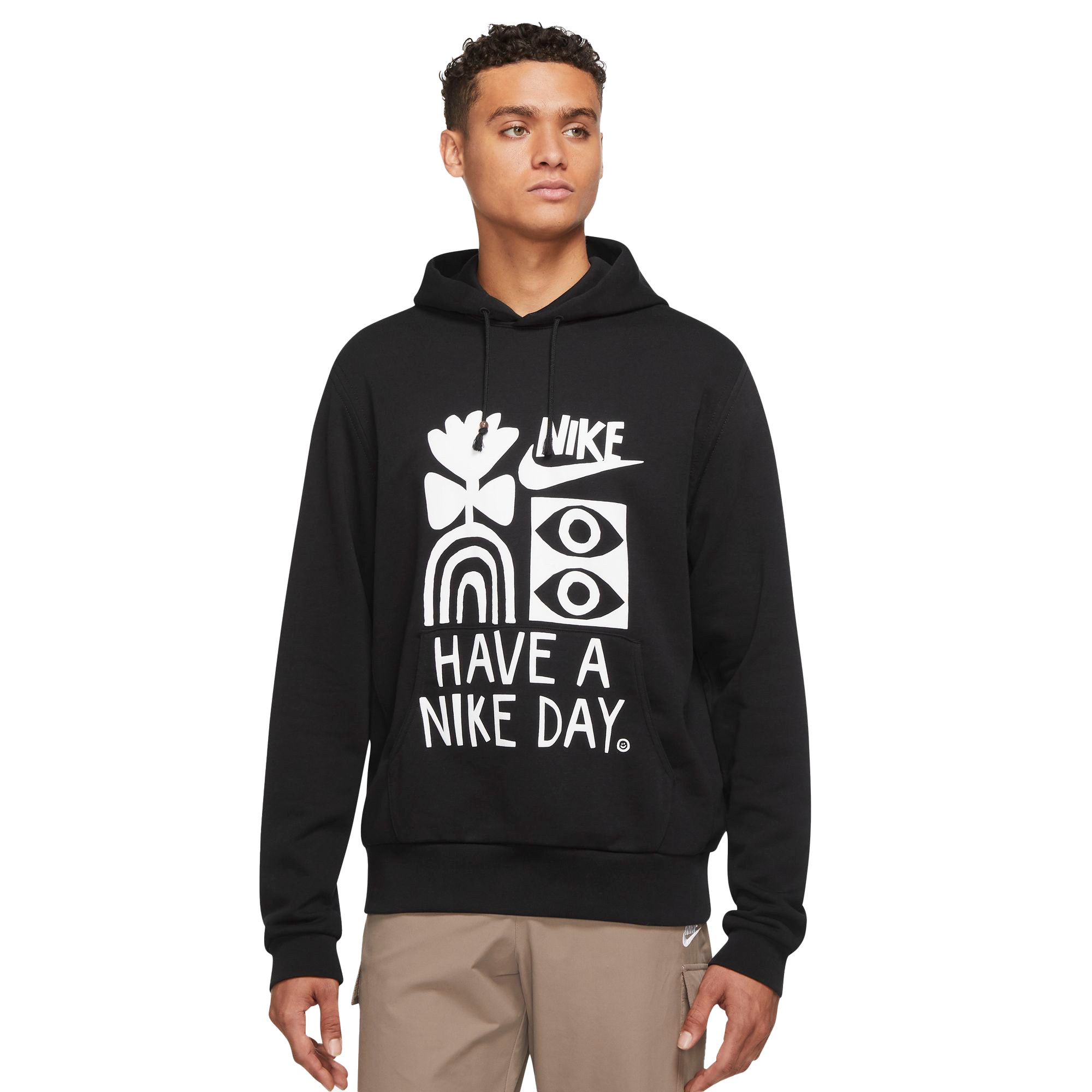 Men's Fanatics Branded Black Las Vegas Raiders Hustle Pullover Hoodie